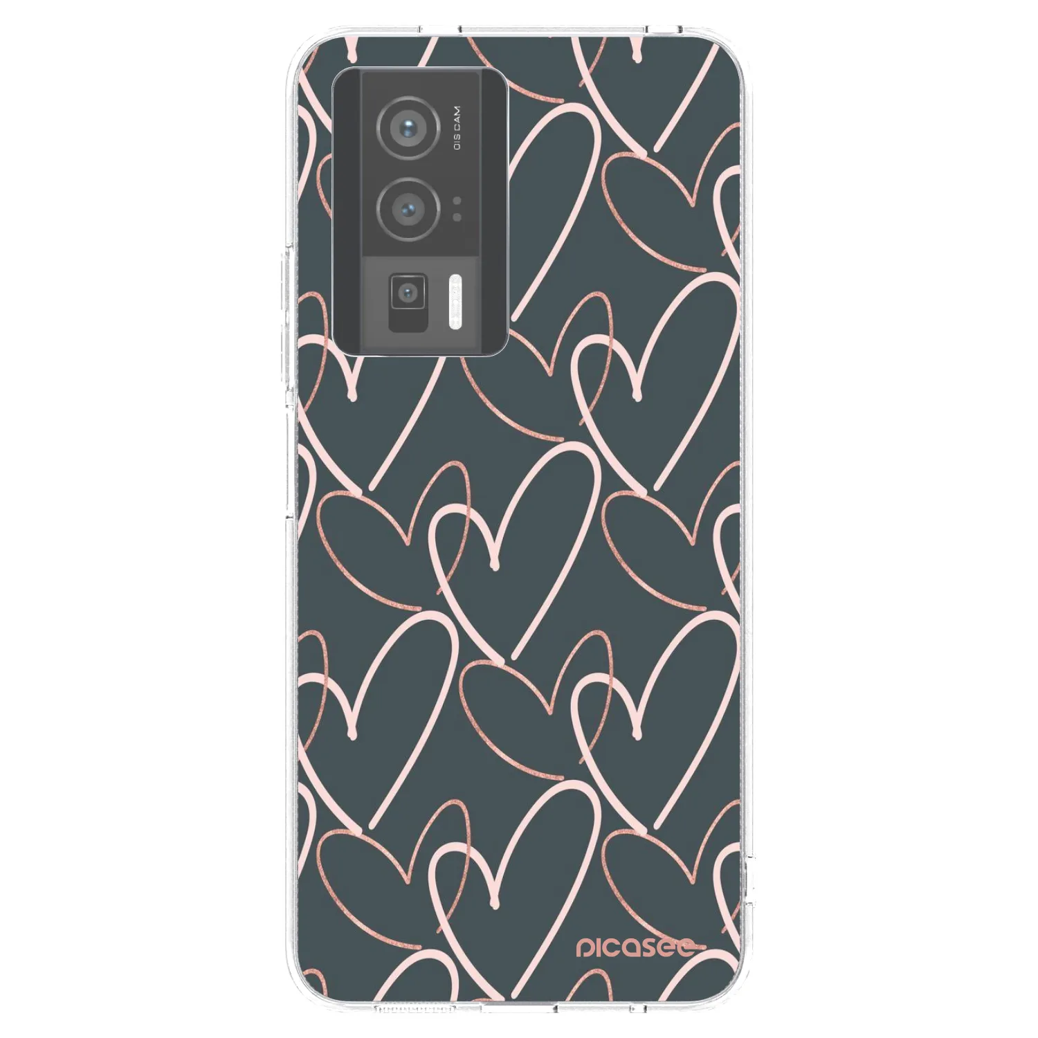 Picasee silikonska prozirna maskica za Xiaomi Poco F5 Pro 5G - Lots of love