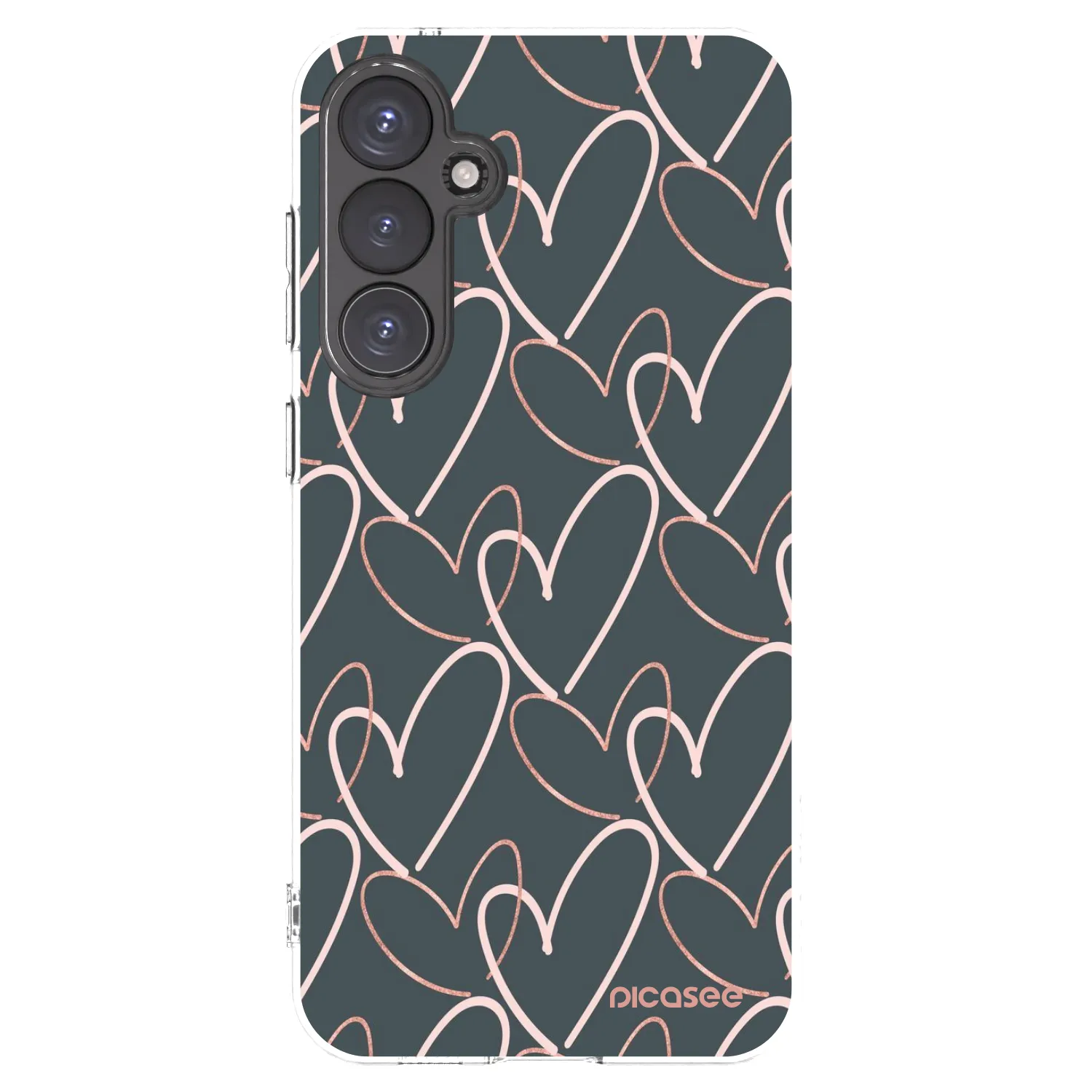 Picasee silikonska prozirna maskica za Samsung Galaxy S23 FE S711B - Lots of love