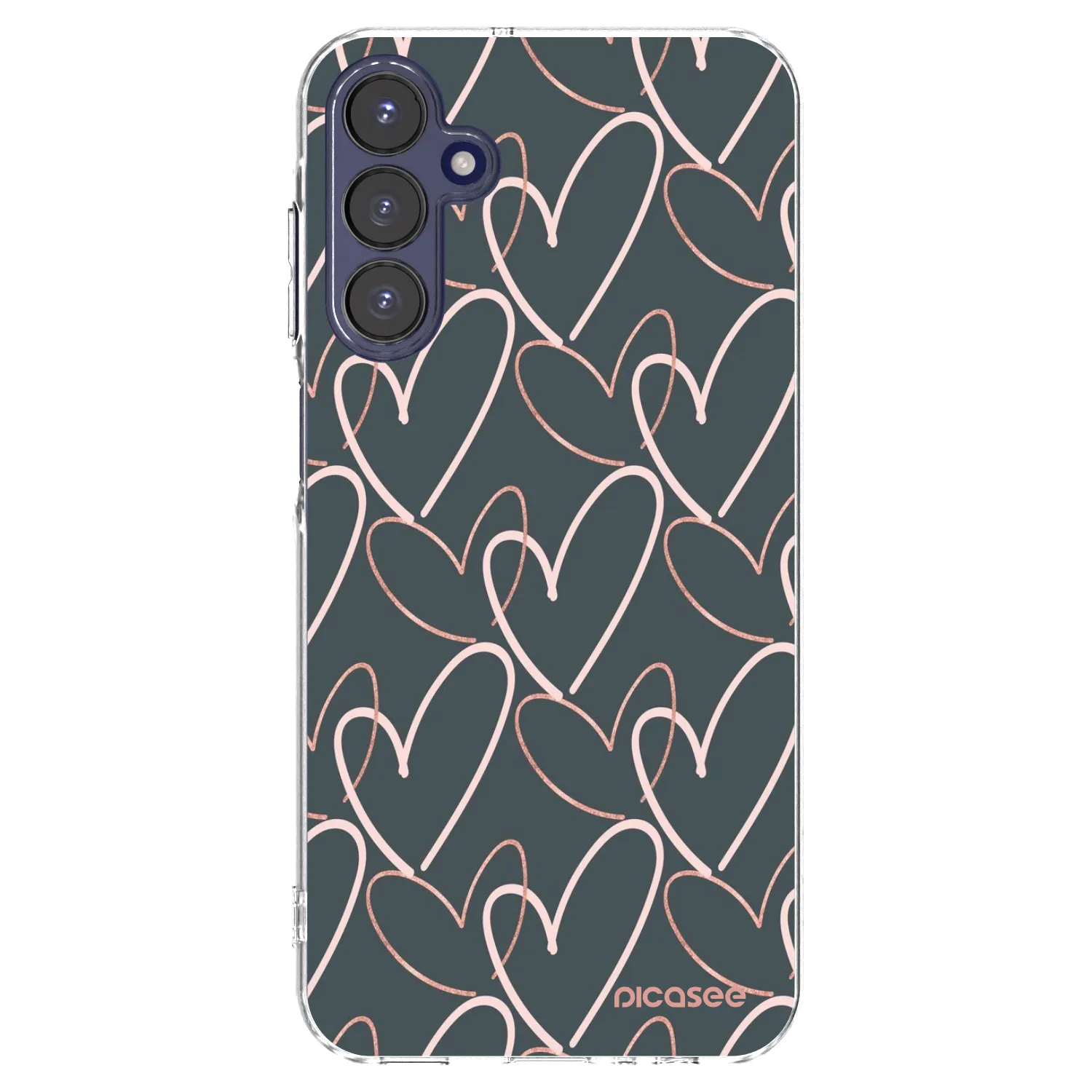 Picasee silikonska prozirna maskica za Samsung Galaxy A15 A155F 4G - Lots of love
