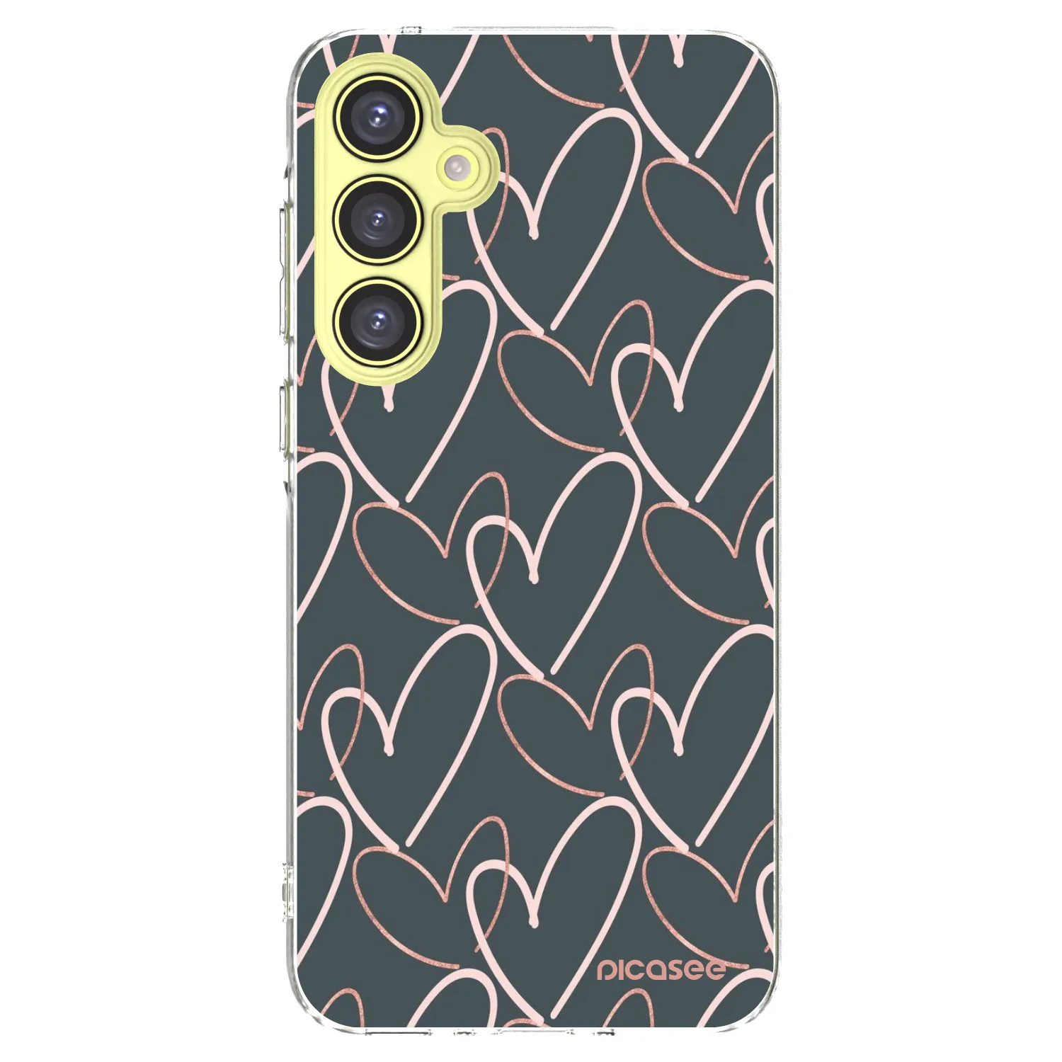 Picasee silikonska prozirna maskica za Samsung Galaxy A35 5G A356B - Lots of love