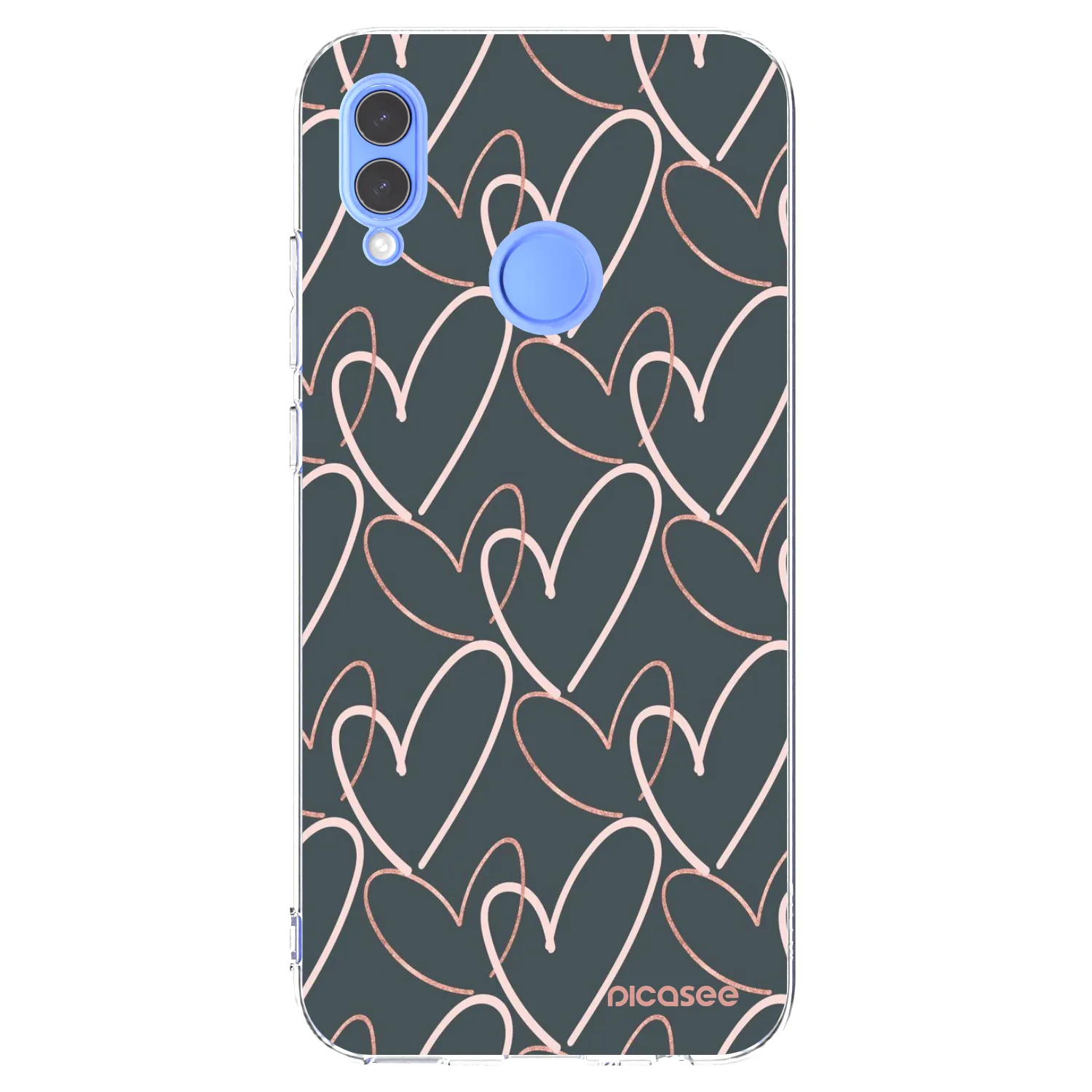 Picasee silikonska prozirna maskica za Honor 10 Lite - Lots of love
