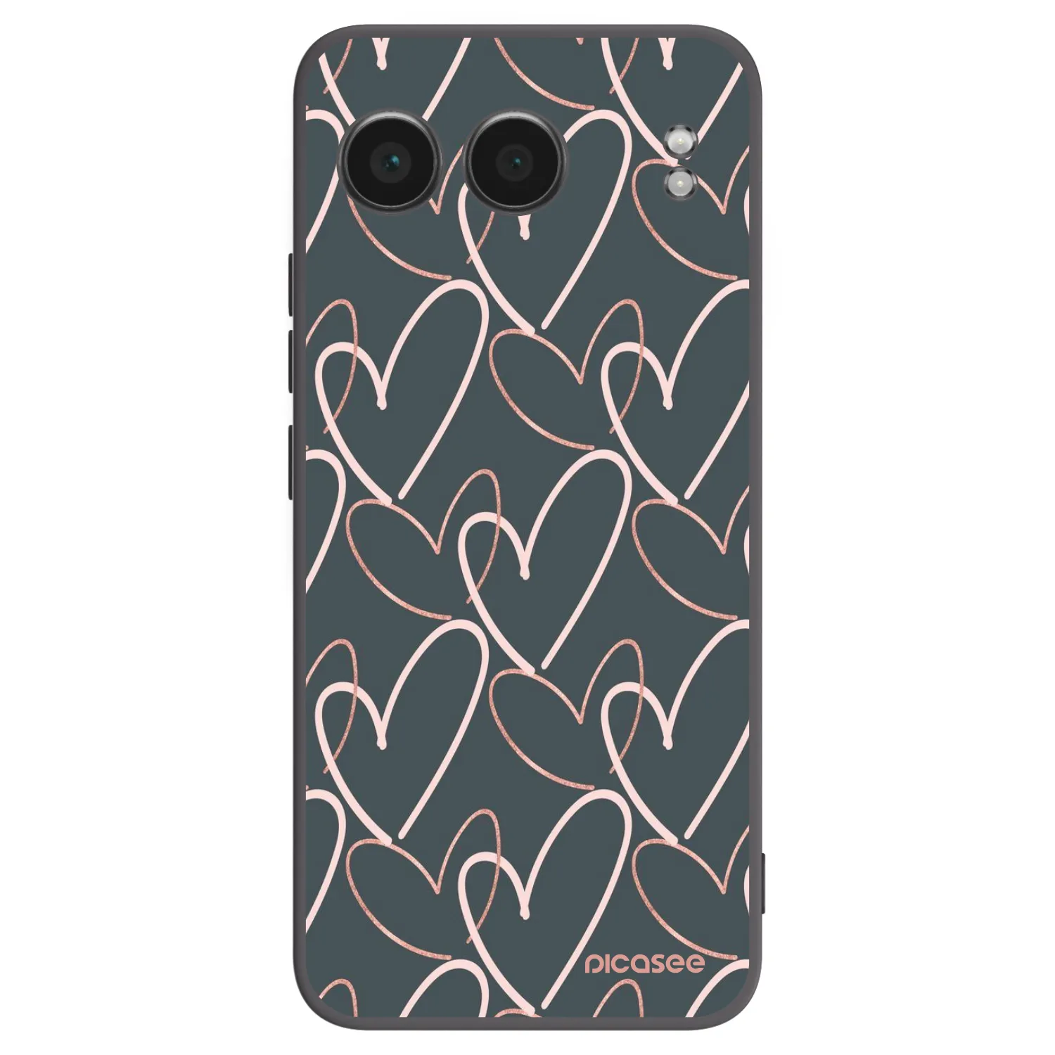 Picasee crna silikonska maskica za OnePlus Nord 4 - Lots of love