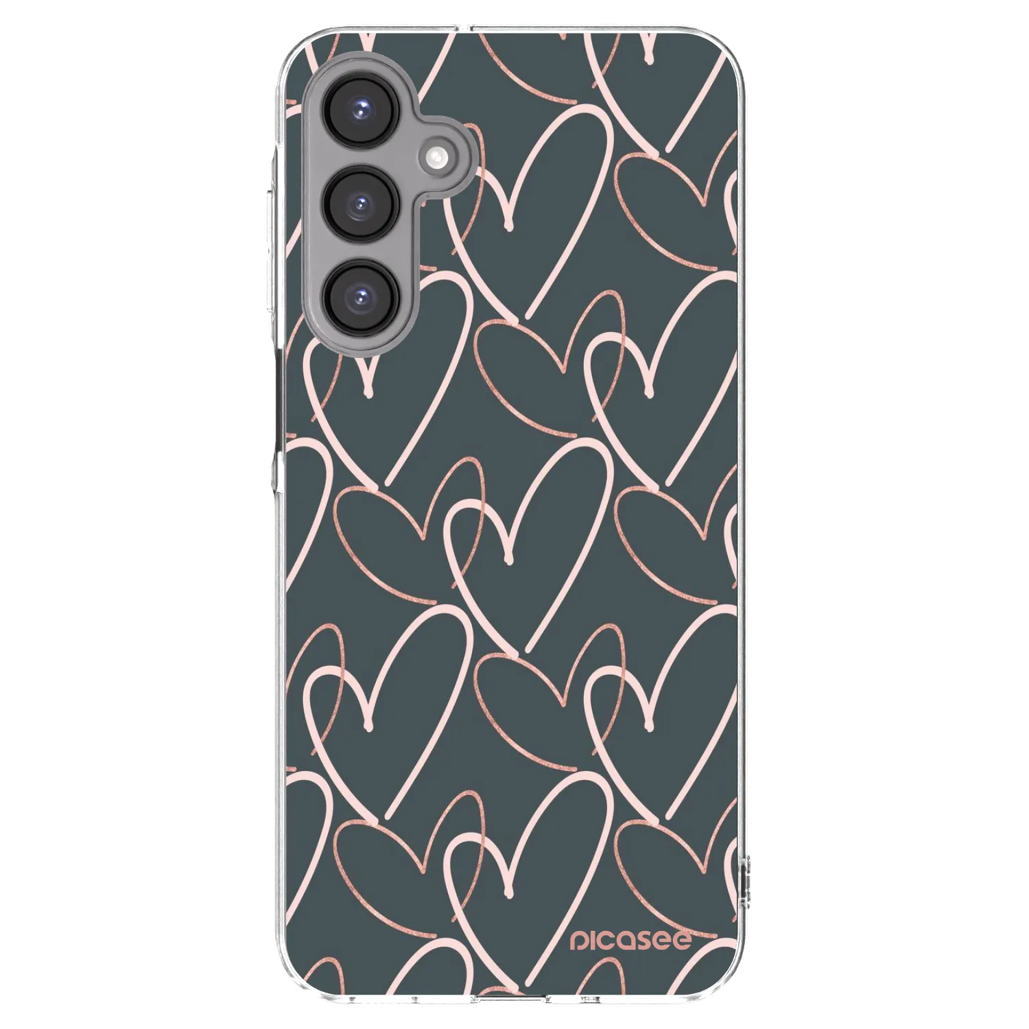 Picasee silikonska prozirna maskica za Samsung Galaxy A16 5G - Lots of love