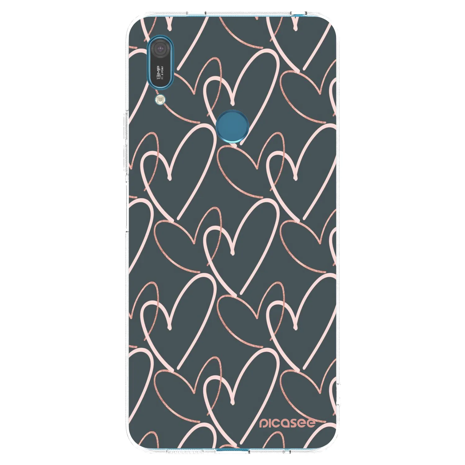 Picasee silikonska prozirna maskica za Huawei Y7 2019 - Lots of love