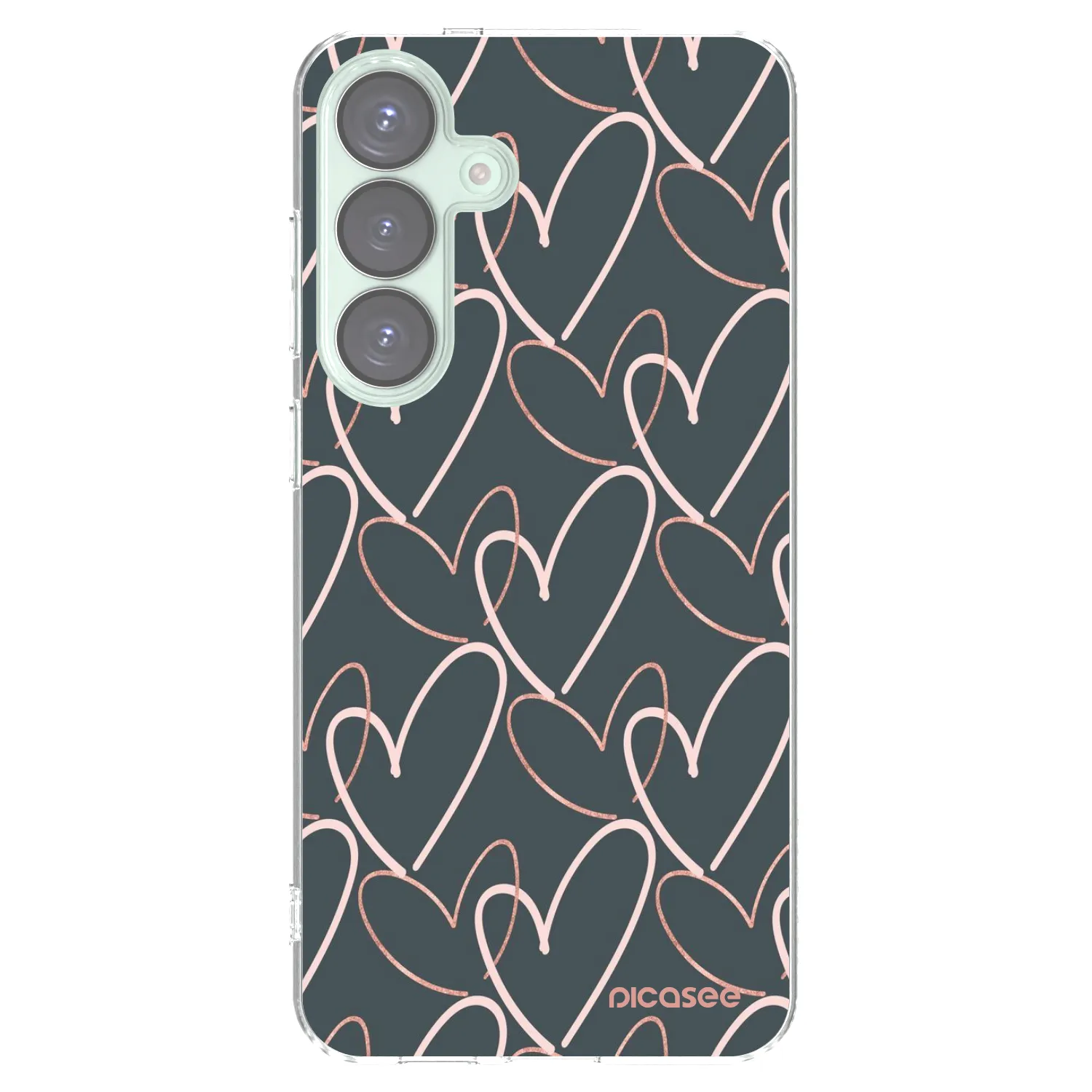Picasee silikonska prozirna maskica za Samsung Galaxy S25+ 5G - Lots of love