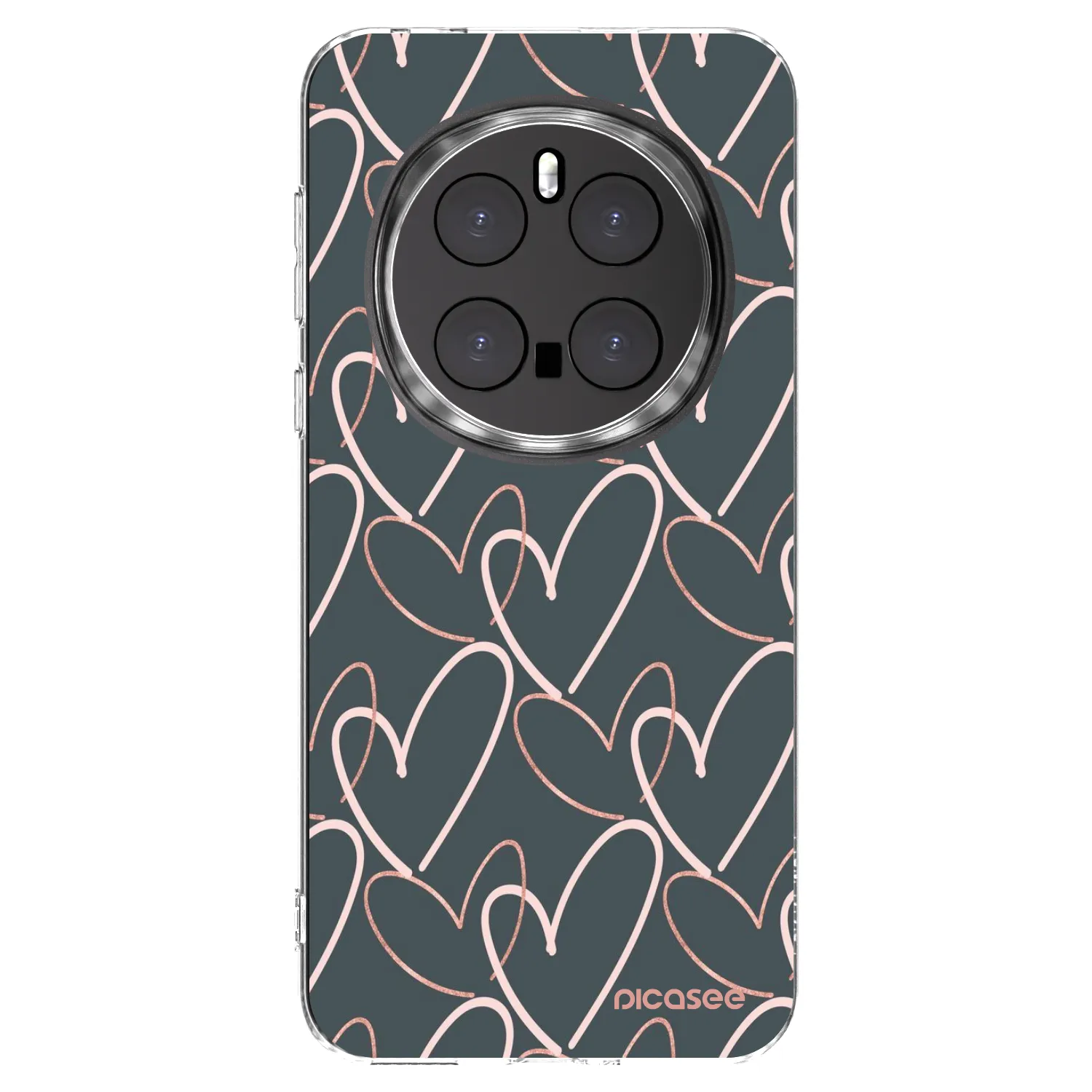 Picasee silikonska prozirna maskica za Honor Magic7 Pro 5G - Lots of love