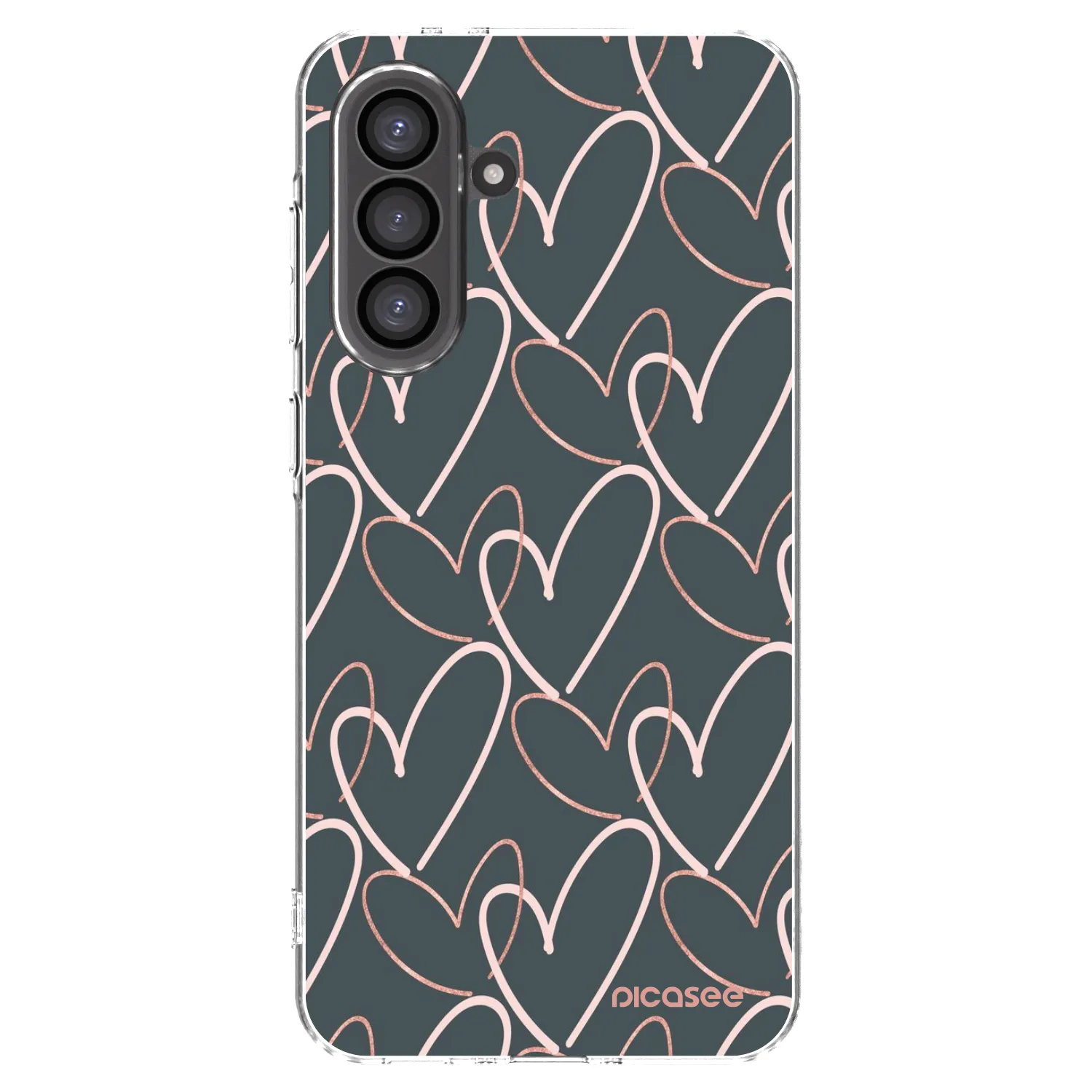 Picasee silikonska prozirna maskica za Samsung Galaxy A56 5G A566B - Lots of love