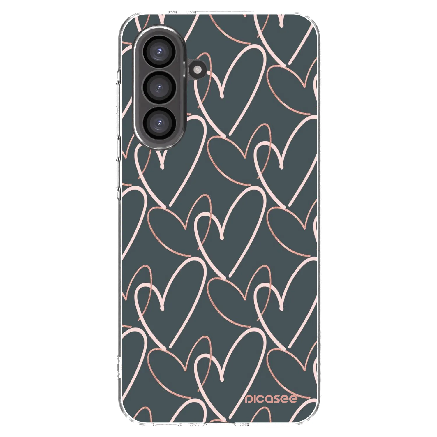 Picasee silikonska prozirna maskica za Samsung Galaxy A36 5G - Lots of love