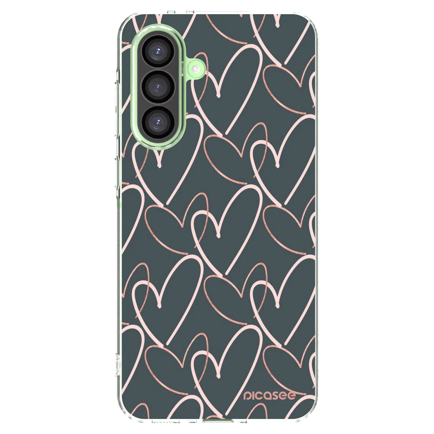 Picasee silikonska prozirna maskica za Samsung Galaxy A26 5G A266B - Lots of love