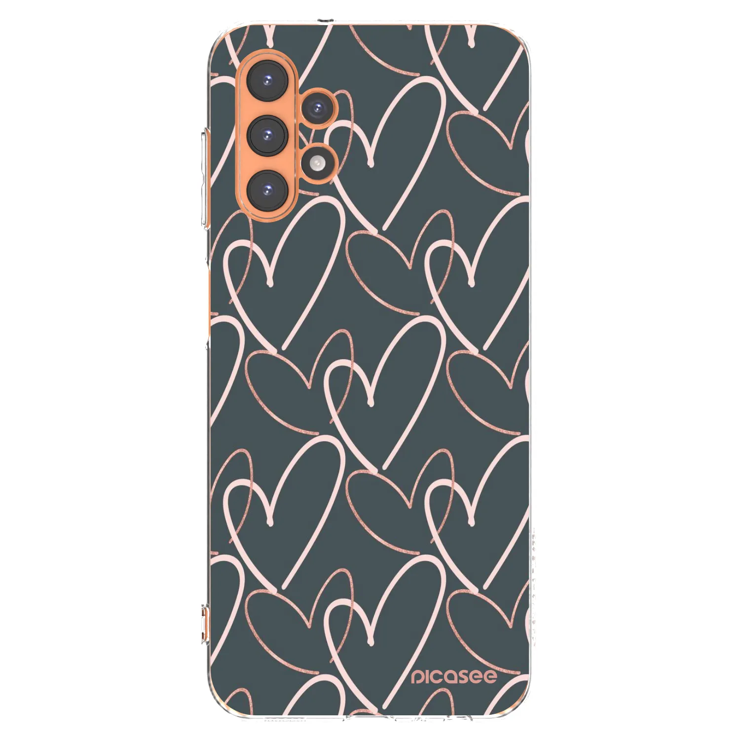 Picasee silikonska prozirna maskica za Samsung Galaxy A13 5G - Lots of love