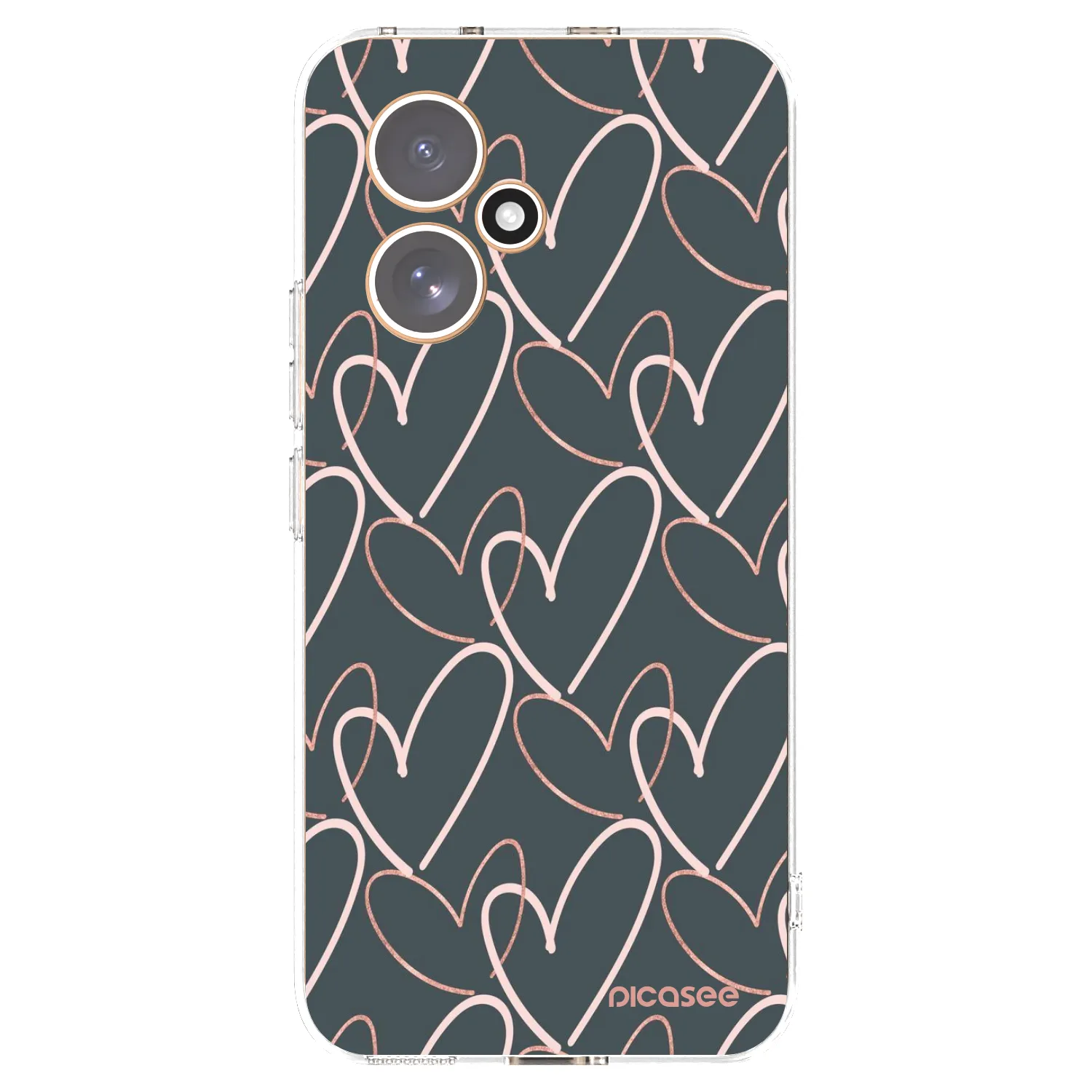 Picasee silikonska prozirna maskica za Honor 400 5G - Lots of love