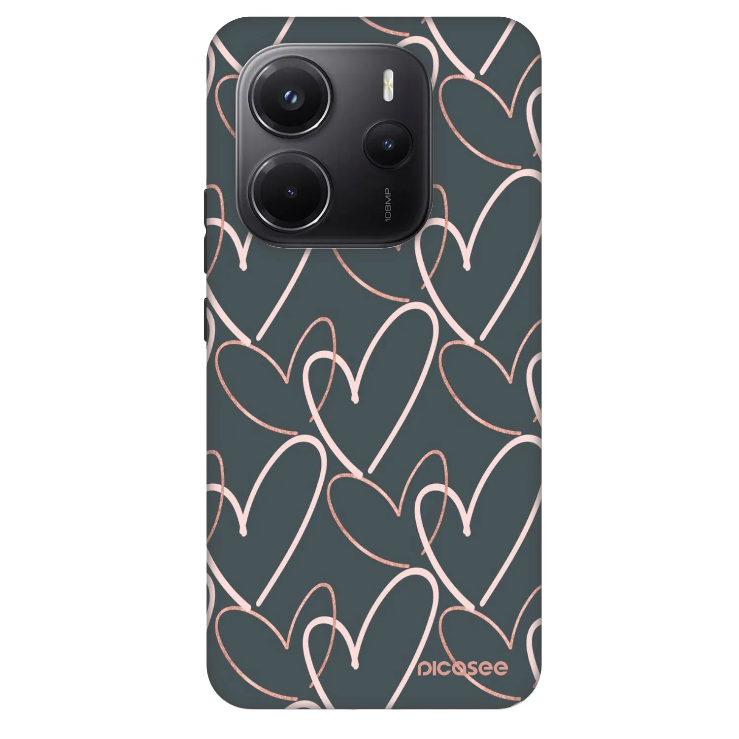 Picasee Fashion Case za Xiaomi Redmi Note 14 5G - Lots of love