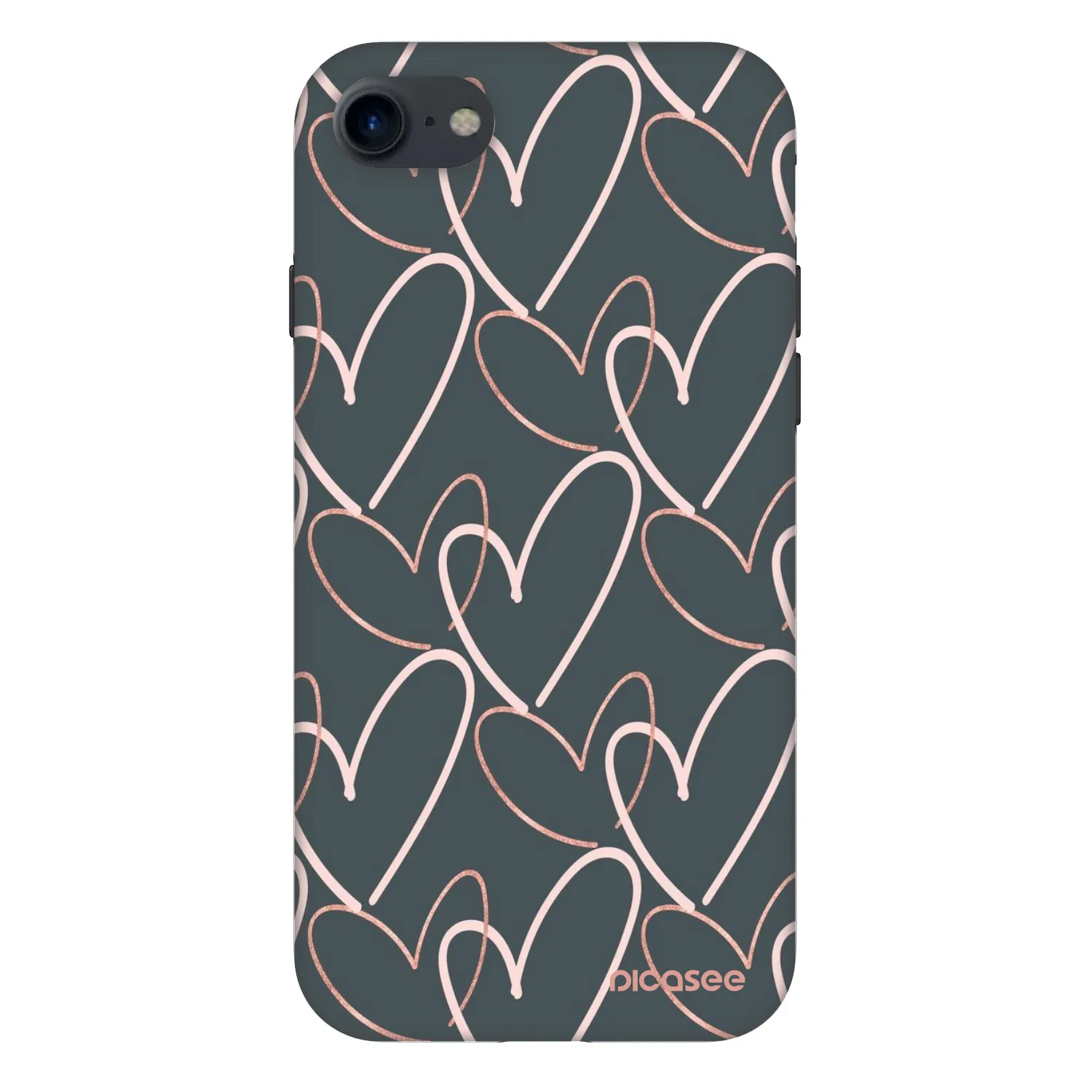 Picasee Fashion Case za Apple iPhone SE 2020 - Lots of love