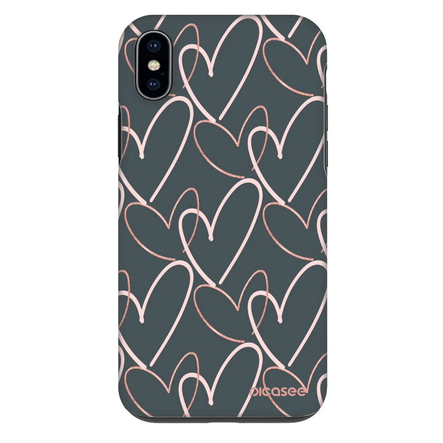Picasee Fashion Case za Apple iPhone XS Max - Lots of love