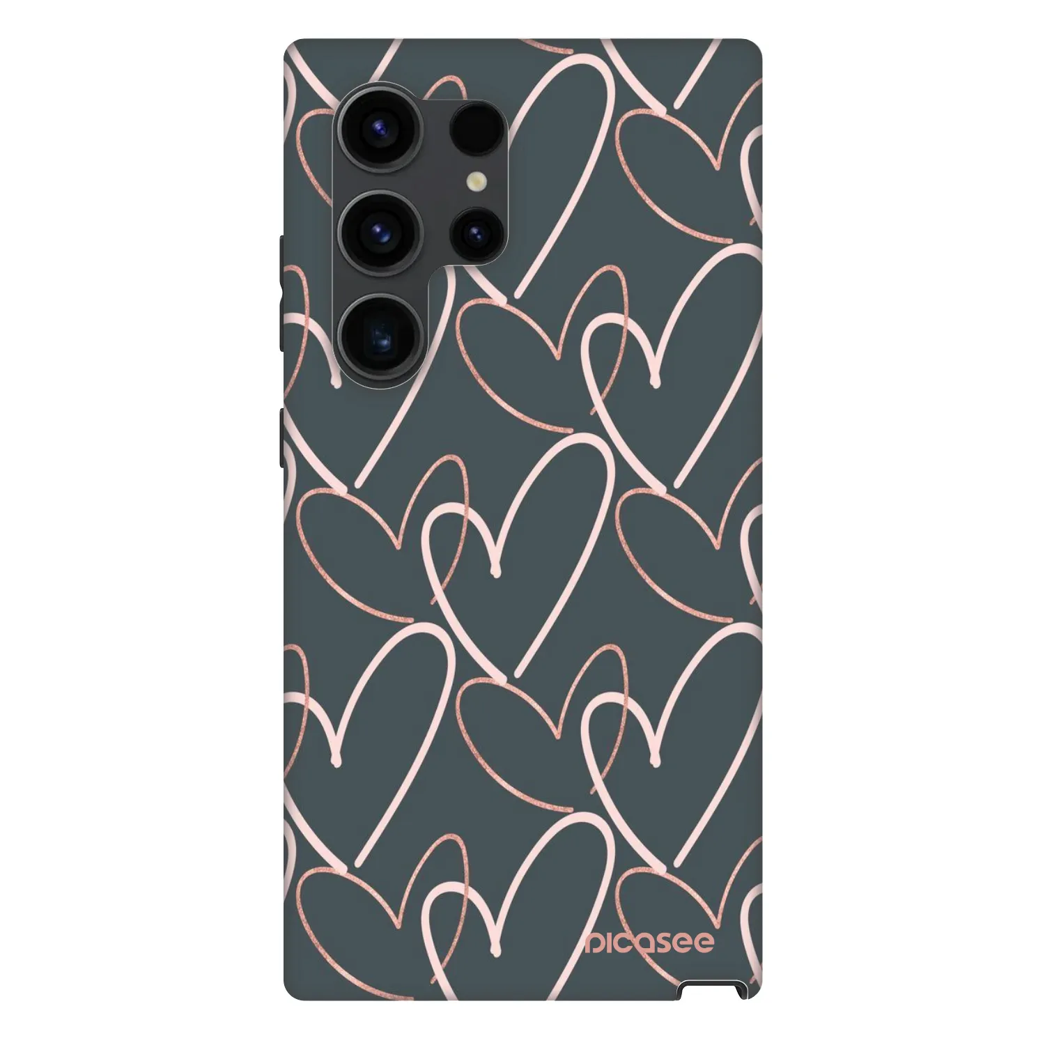Picasee Fashion Case PowerShare pro Samsung Galaxy S24 Ultra S928B 5G - Lots of love