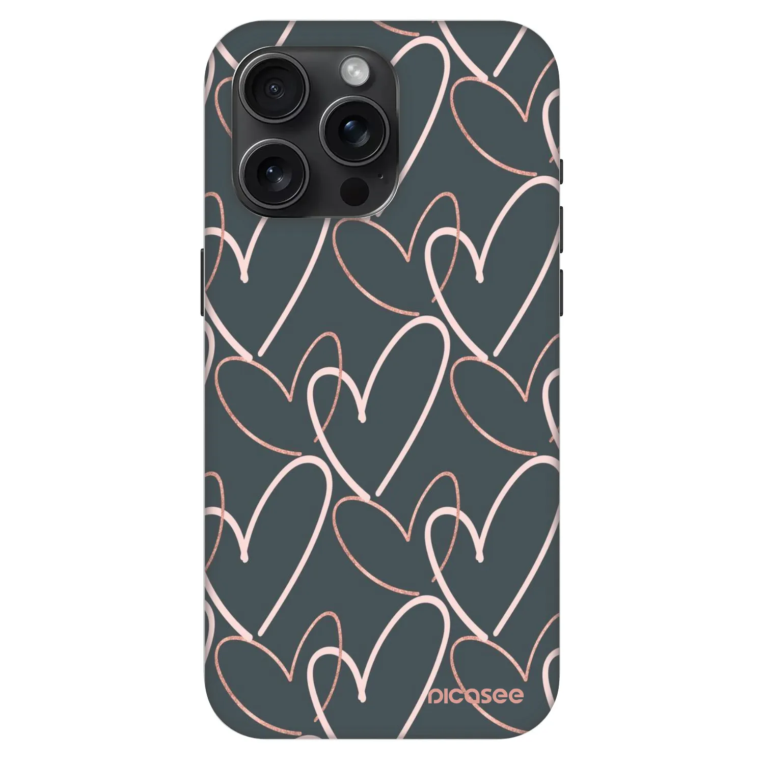 Picasee Fashion Case MagSafe za Apple iPhone 15 Pro Max - Lots of love