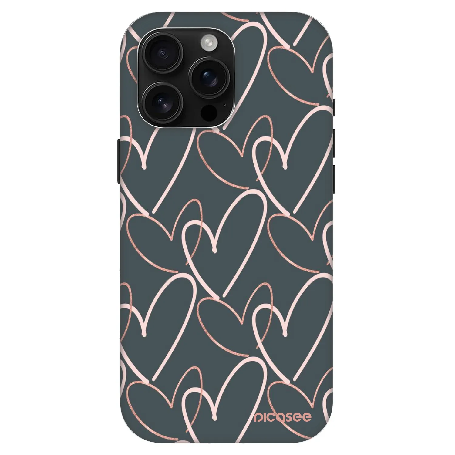 Picasee Fashion Case MagSafe za Apple iPhone 16 Pro Max - Lots of love