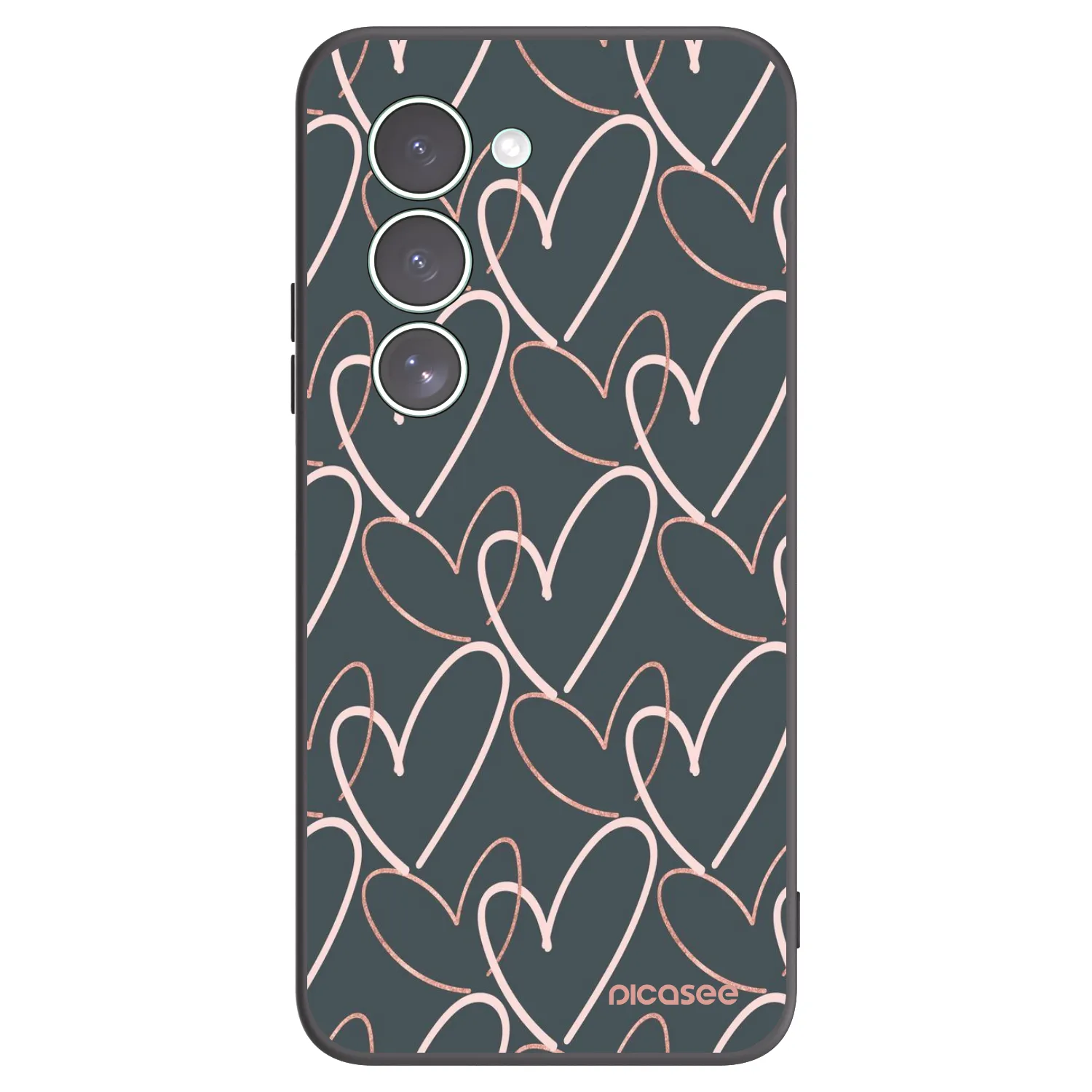 Picasee crna silikonska maskica za Xiaomi Redmi 15 5G - Lots of love