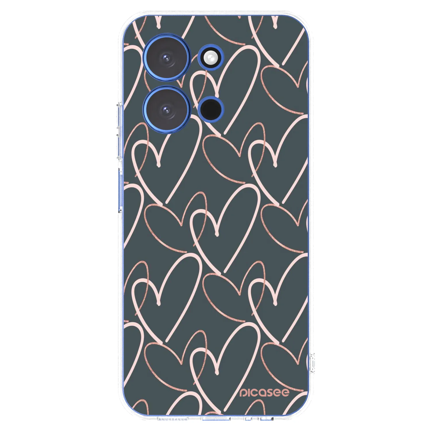 Picasee silikonska prozirna maskica za Xiaomi Redmi 15C 4G - Lots of love