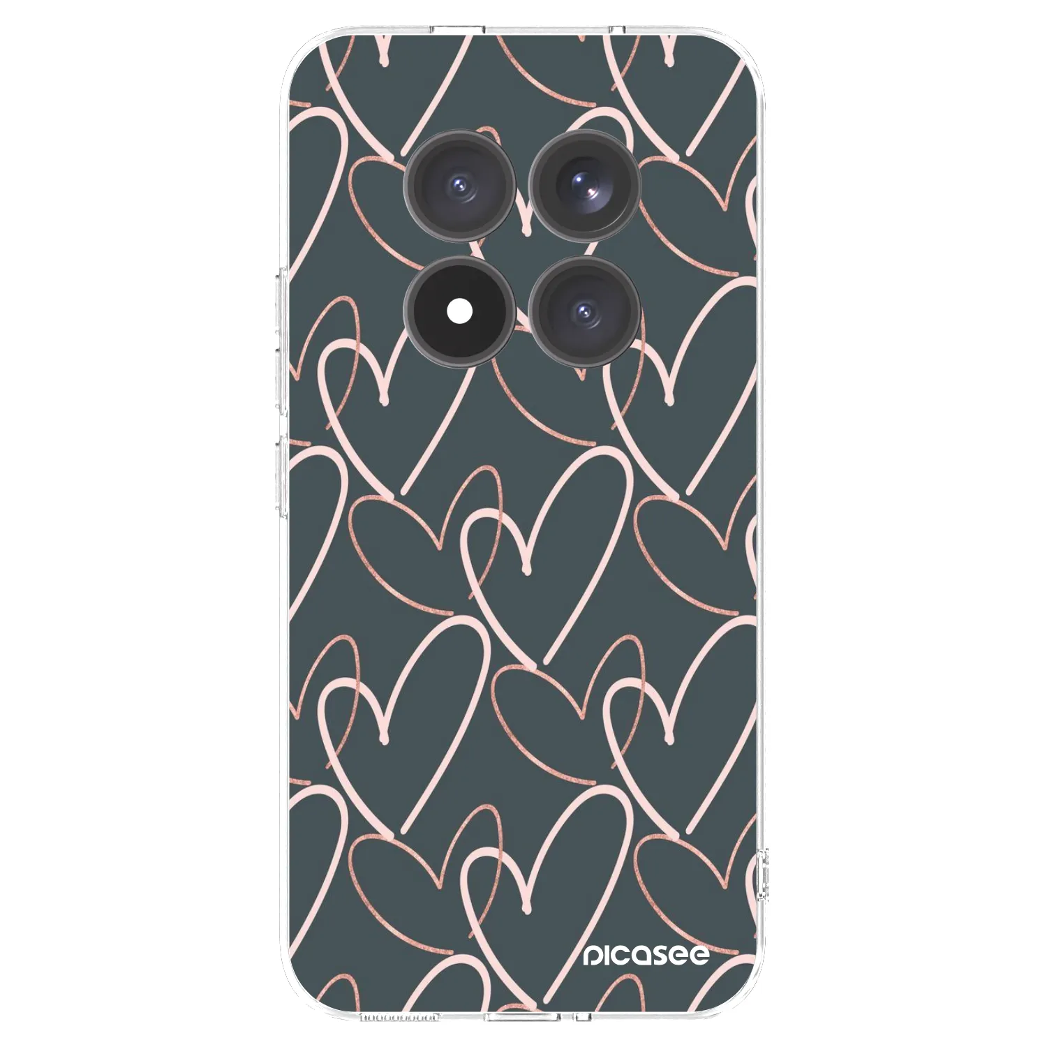 Picasee silikonska prozirna maskica za Xiaomi Redmi Note 15 Pro+ - Lots of love