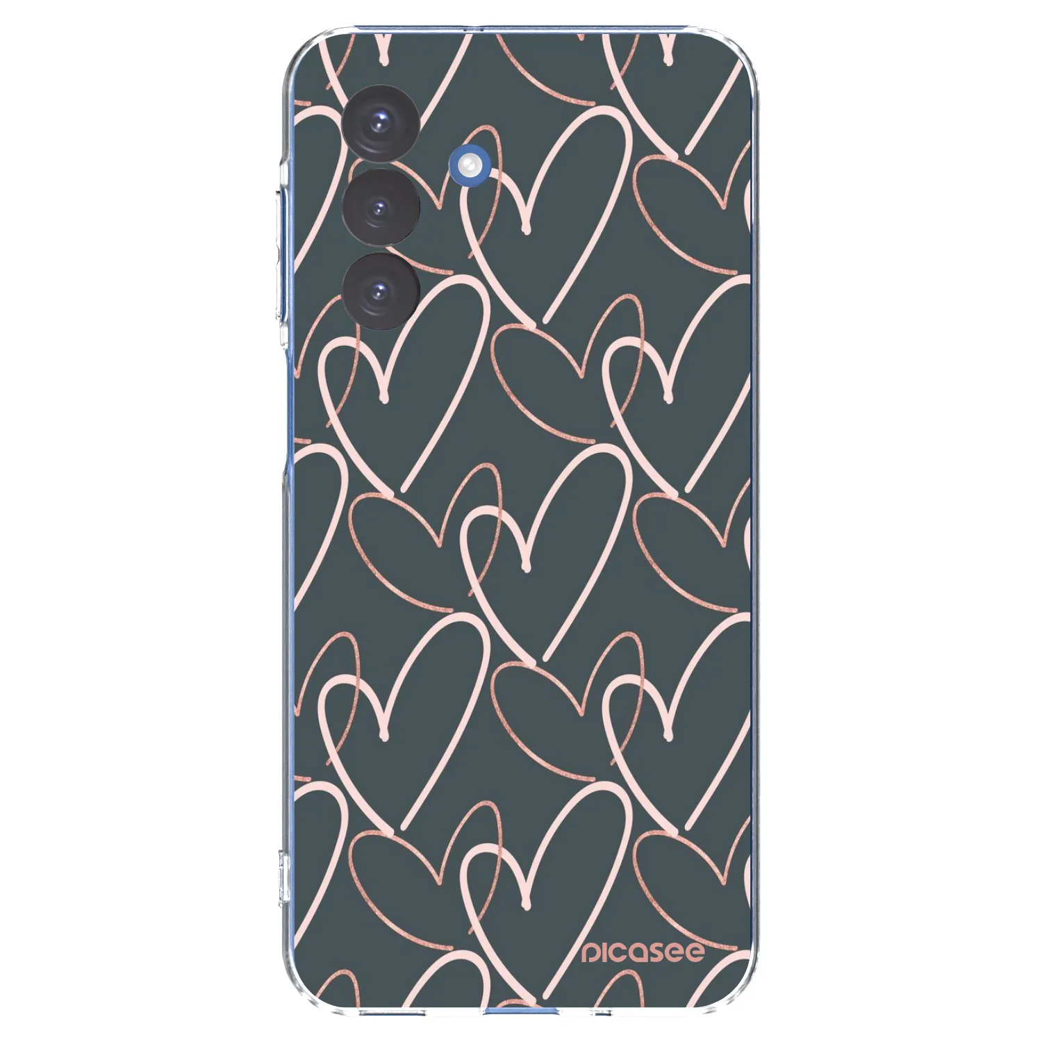Picasee silikonska prozirna maskica za Samsung Galaxy A17 5G - Lots of love