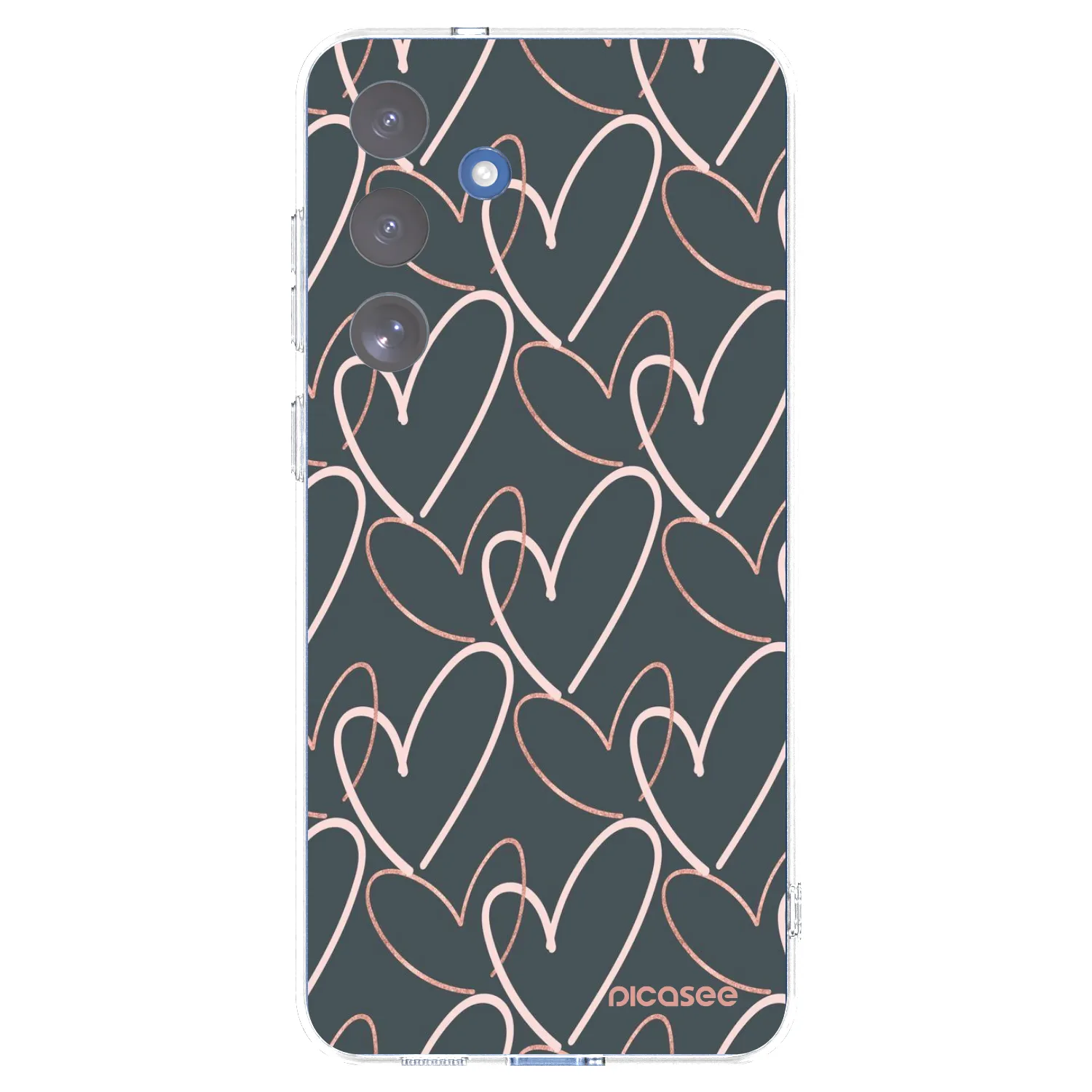Picasee silikonska prozirna maskica za Samsung Galaxy S25 FE 5G - Lots of love