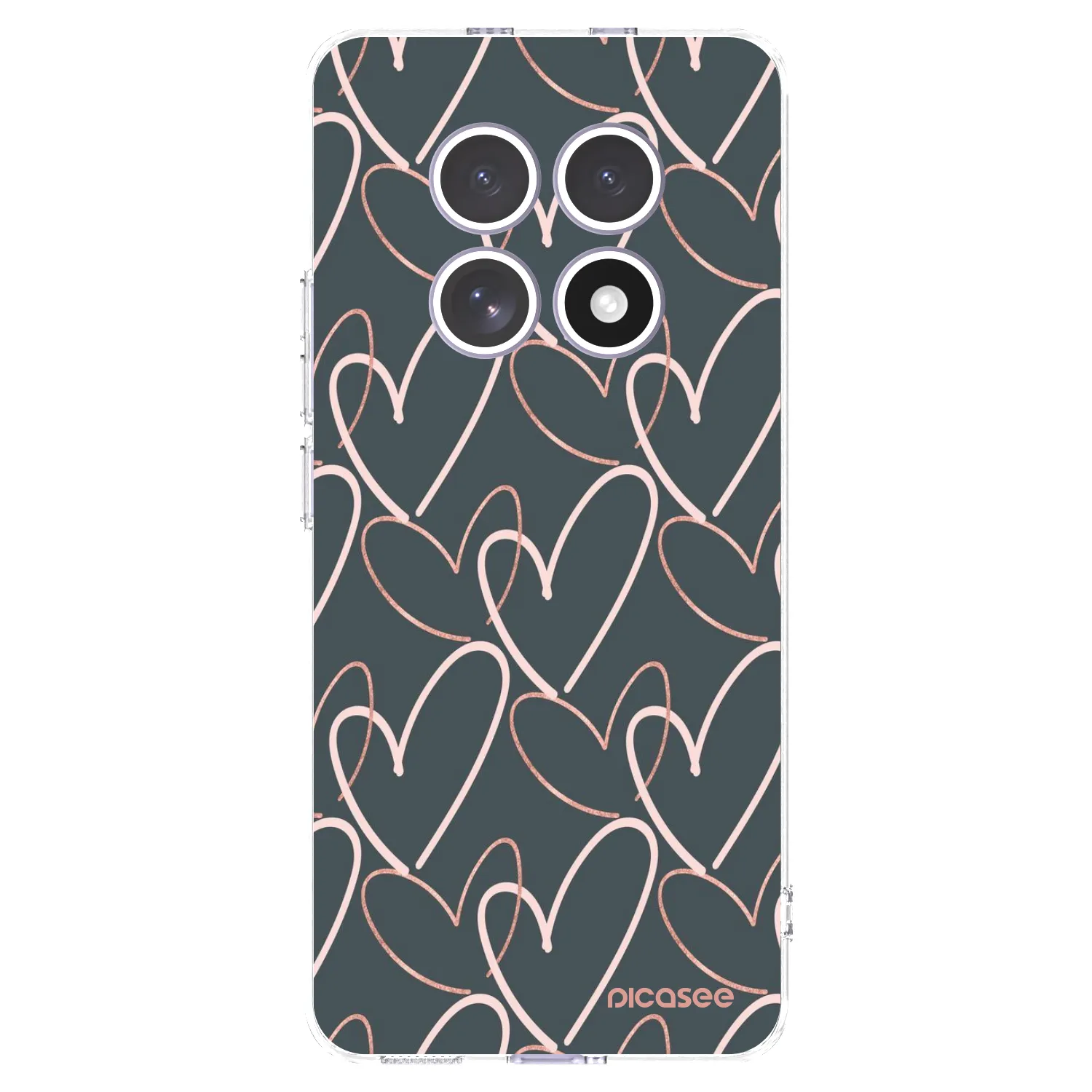 Picasee silikonska prozirna maskica za Xiaomi Redmi Note 15 - Lots of love