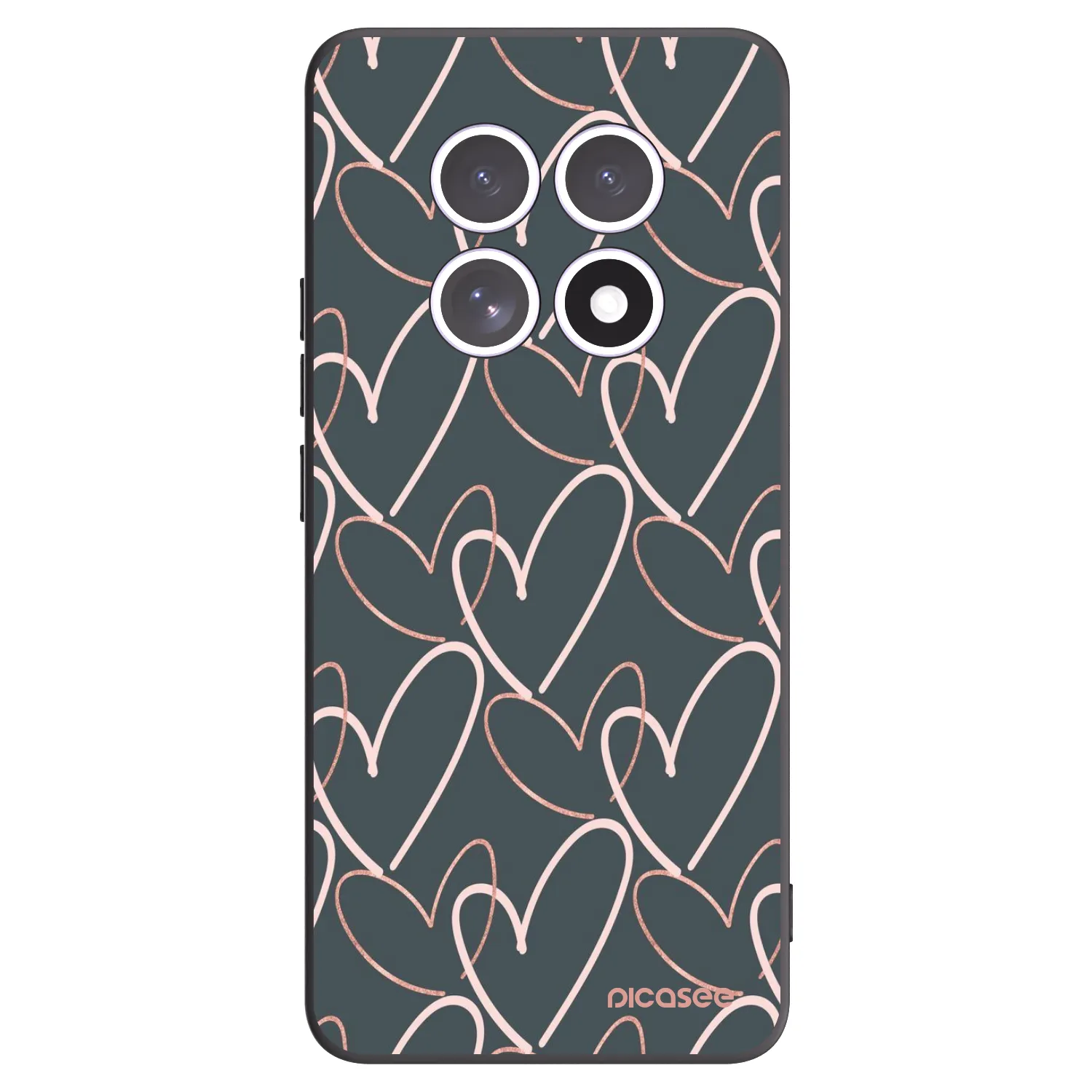 Picasee crna silikonska maskica za Xiaomi Redmi Note 15 5G - Lots of love