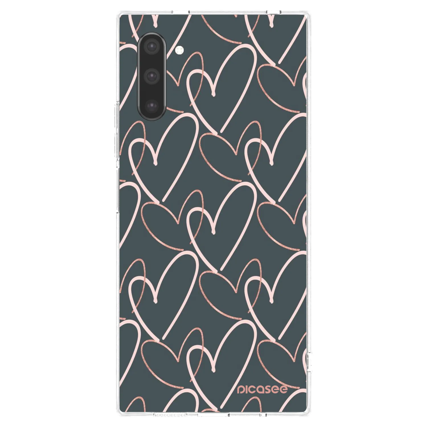 Picasee silikonska prozirna maskica za Samsung Galaxy Note 10 N970F - Lots of love