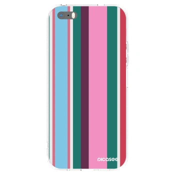 Picasee silikonska prozirna maskica za Apple iPhone 5/5S/SE - Cabana club