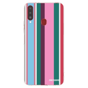 Picasee silikonska prozirna maskica za Samsung Galaxy A20s - Cabana club
