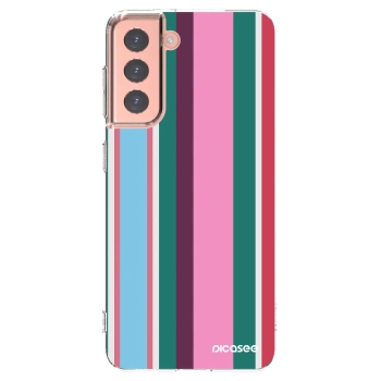 Picasee silikonska prozirna maskica za Samsung Galaxy S21 5G G991B - Cabana club
