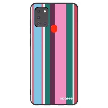 Picasee crna silikonska maskica za Samsung Galaxy A21s - Cabana club