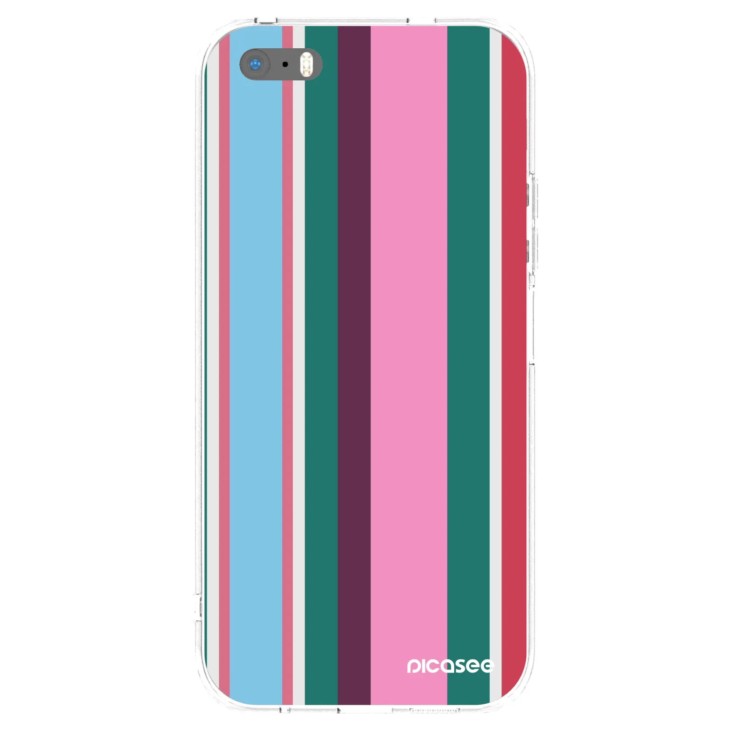 Picasee silikonska prozirna maskica za Apple iPhone 5/5S/SE - Cabana club
