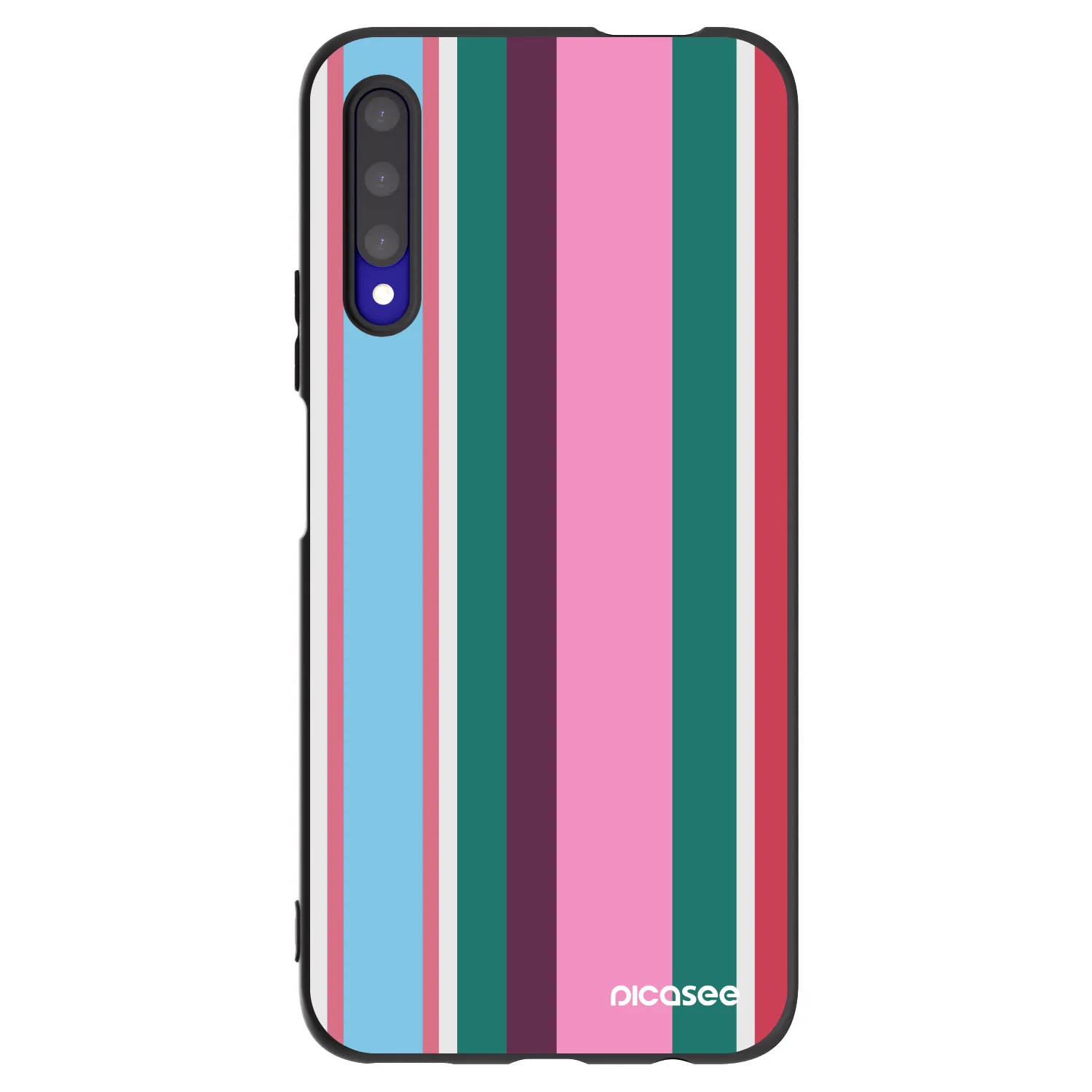 Picasee crna silikonska maskica za Honor 9X Pro - Cabana club
