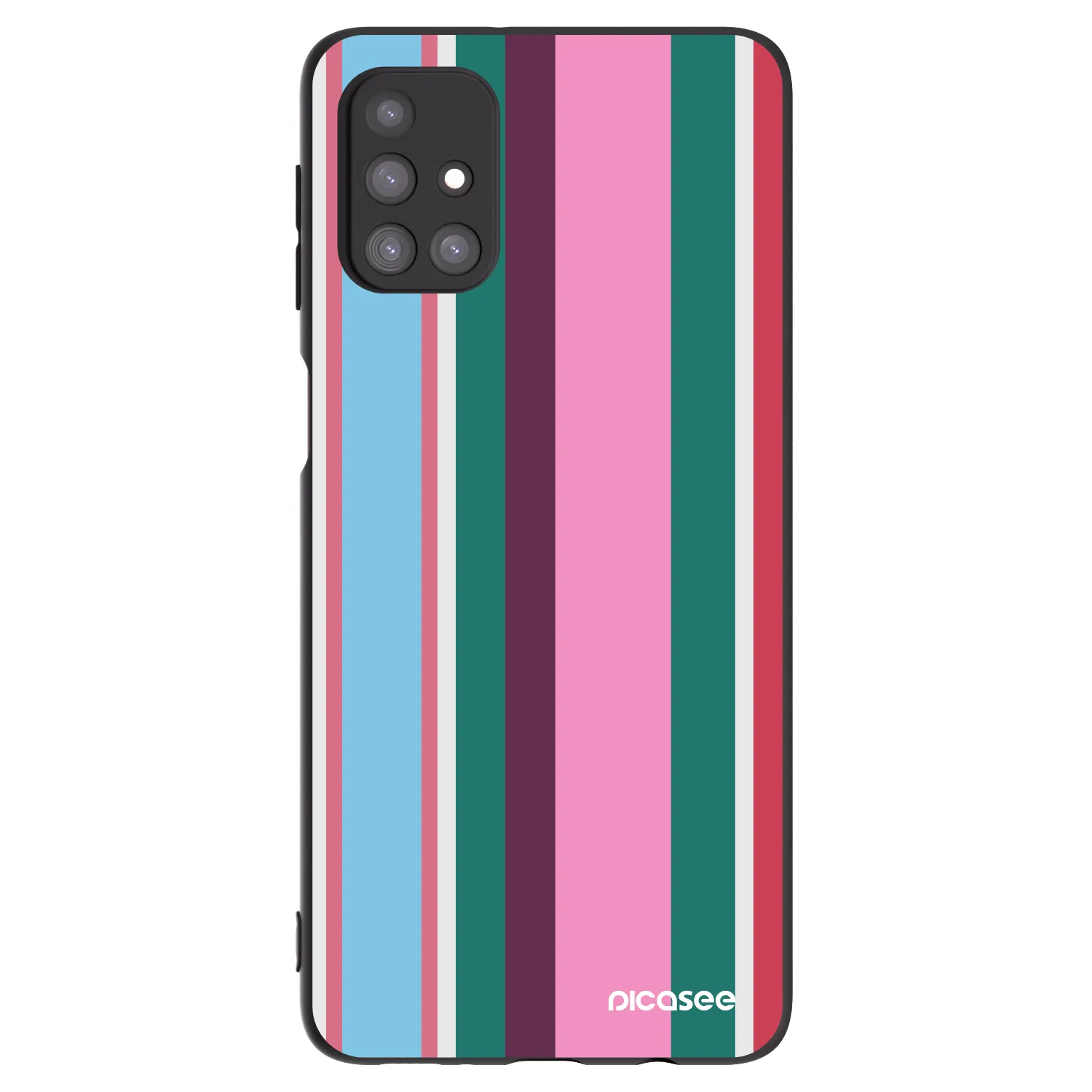 Picasee crna silikonska maskica za Samsung Galaxy M31s - Cabana club