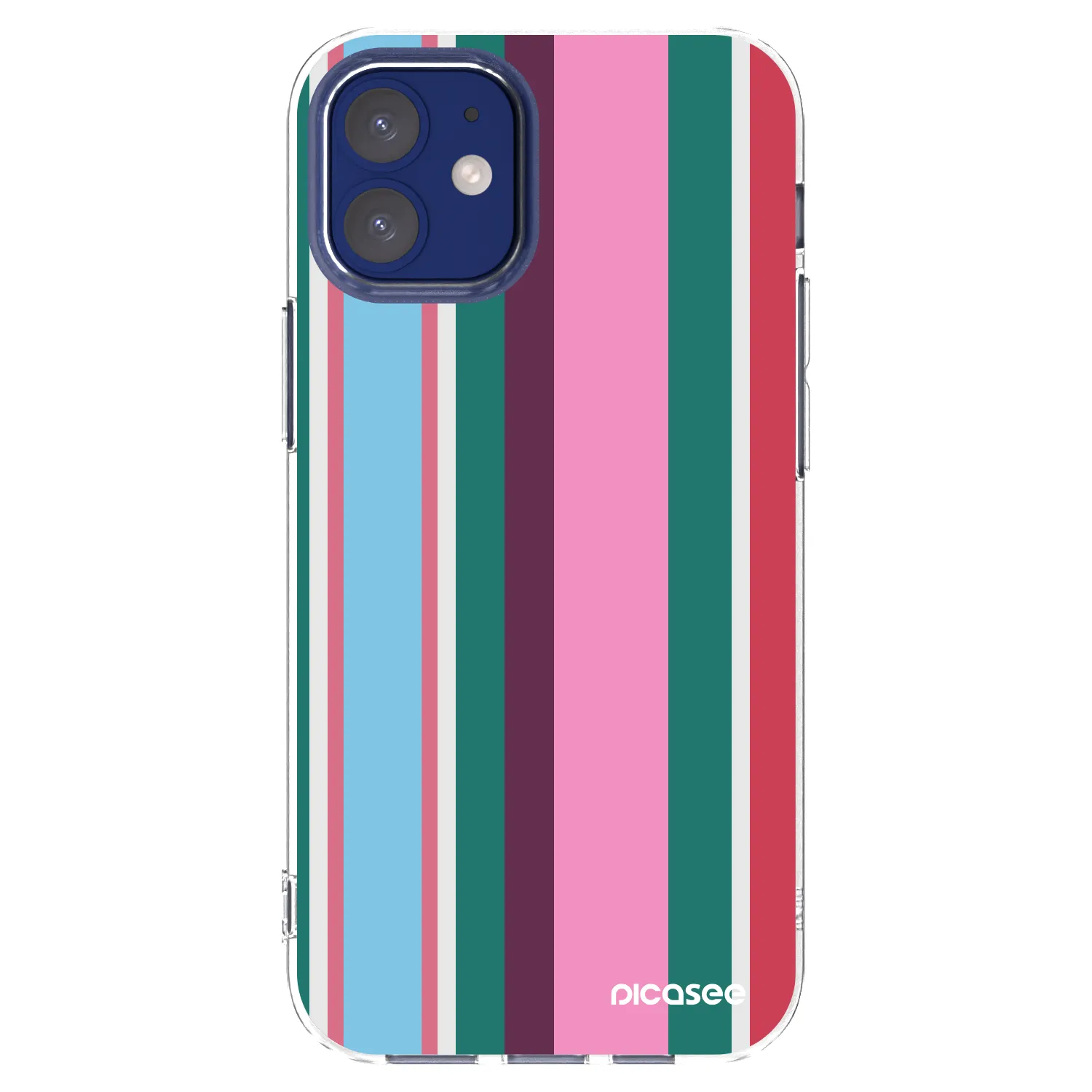 Picasee silikonska prozirna maskica za Apple iPhone 12 mini - Cabana club