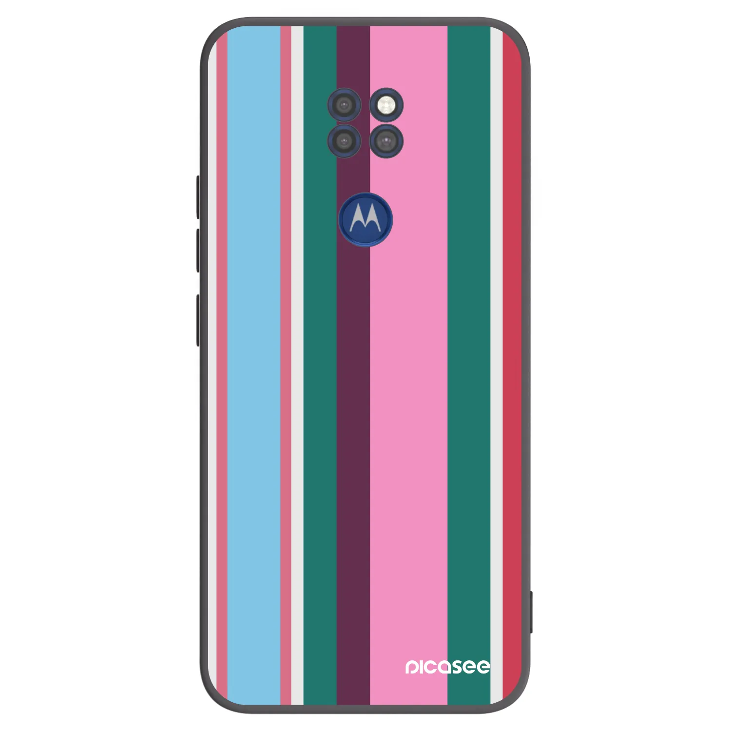 Picasee crna silikonska maskica za Motorola Moto G9 Play - Cabana club