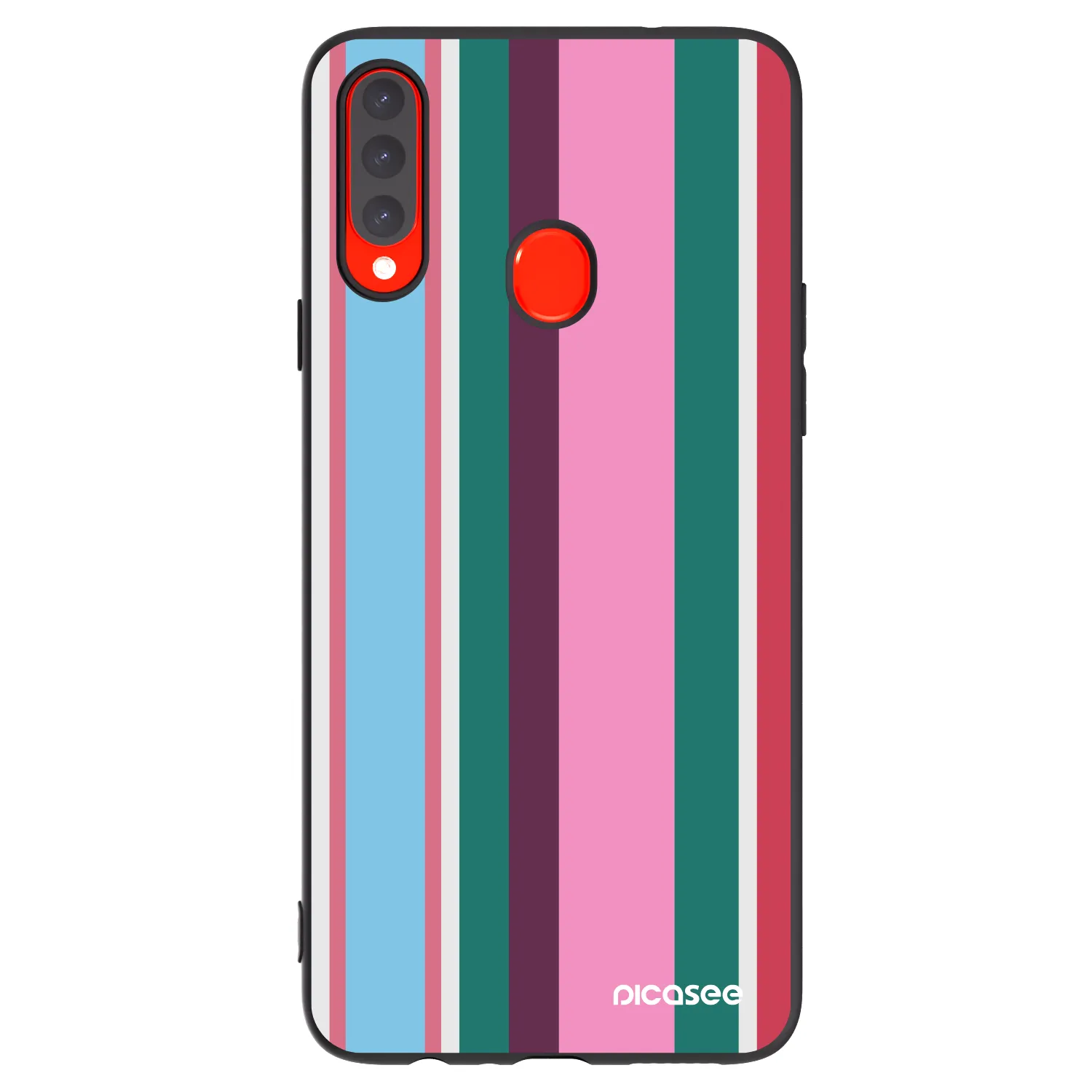 Picasee crna silikonska maskica za Samsung Galaxy A20s - Cabana club