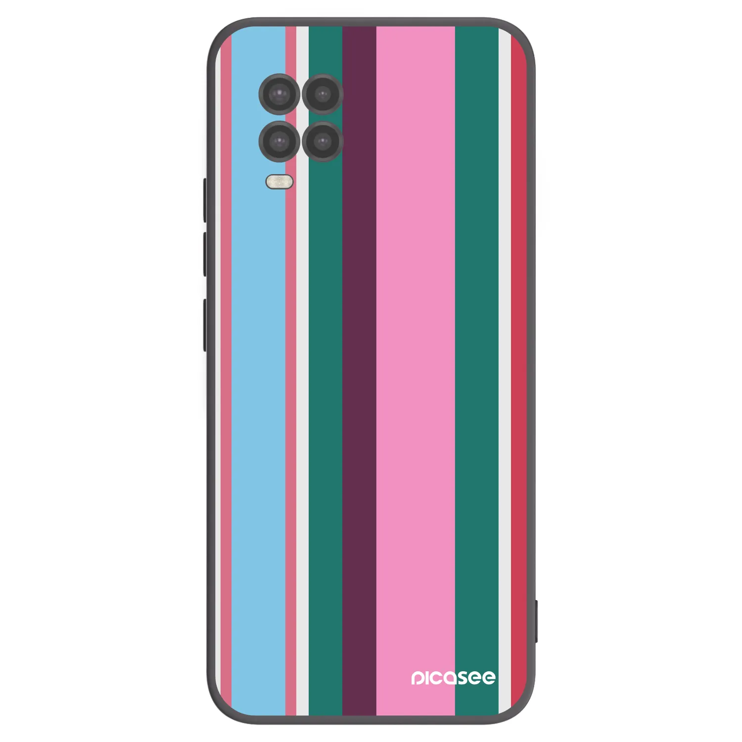 Picasee crna silikonska maskica za Xiaomi Mi 10 Lite - Cabana club
