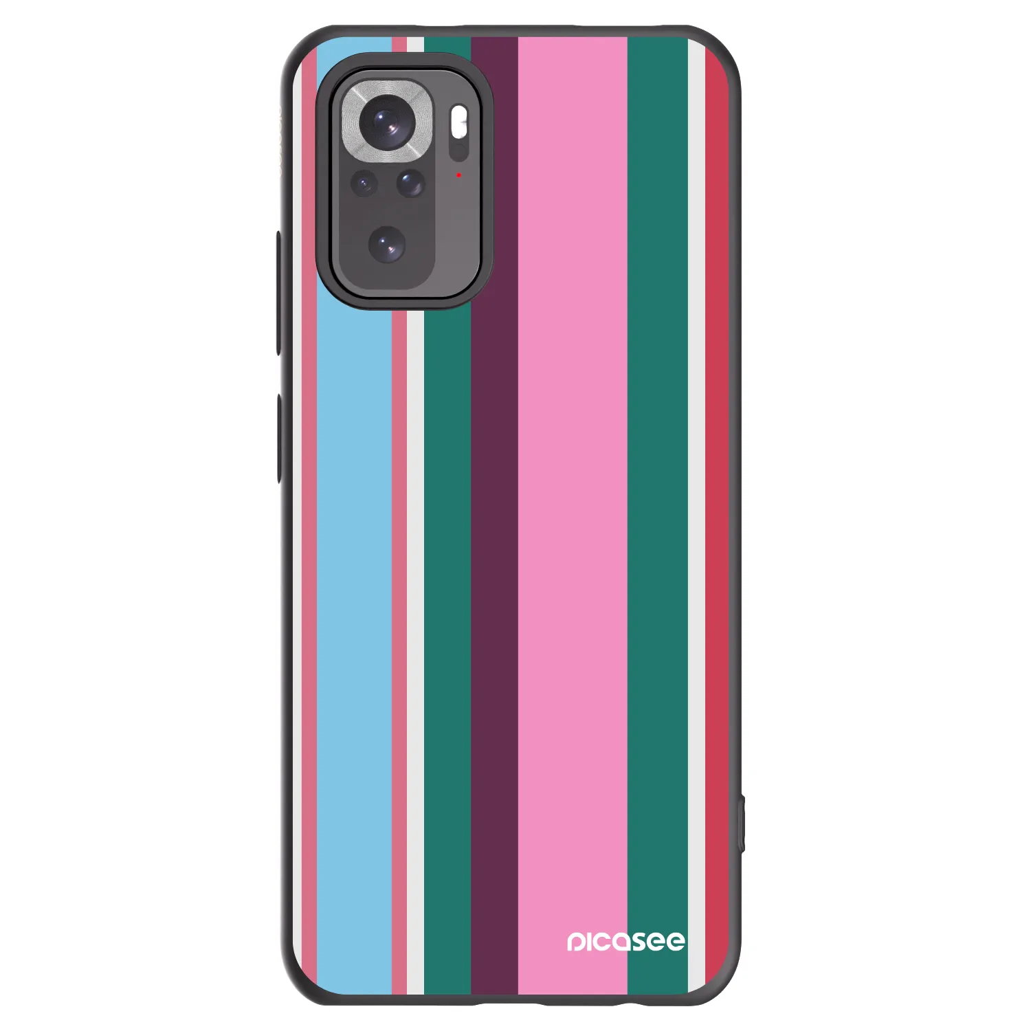 Picasee crna silikonska maskica za Xiaomi Redmi Note 10 - Cabana club