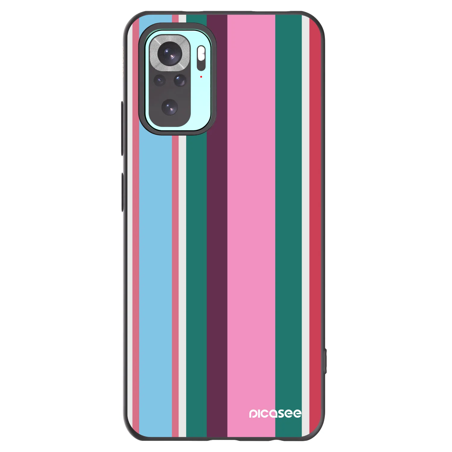 Picasee crna silikonska maskica za Xiaomi Redmi Note 10 Pro - Cabana club