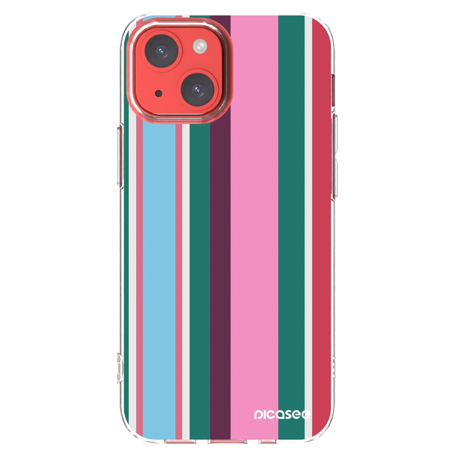 Picasee silikonska prozirna maskica za Apple iPhone 13 mini - Cabana club