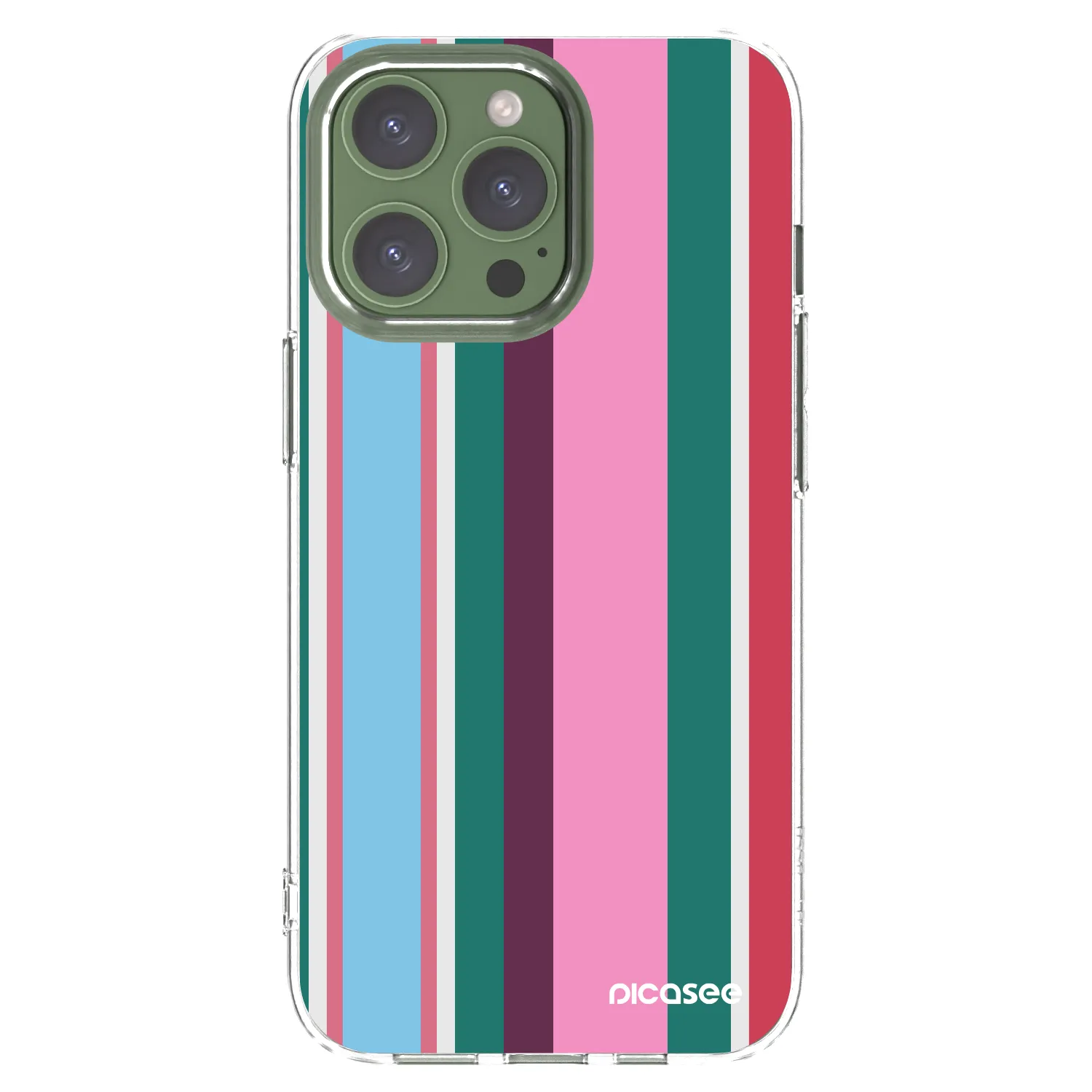Picasee silikonska prozirna maskica za Apple iPhone 13 Pro - Cabana club