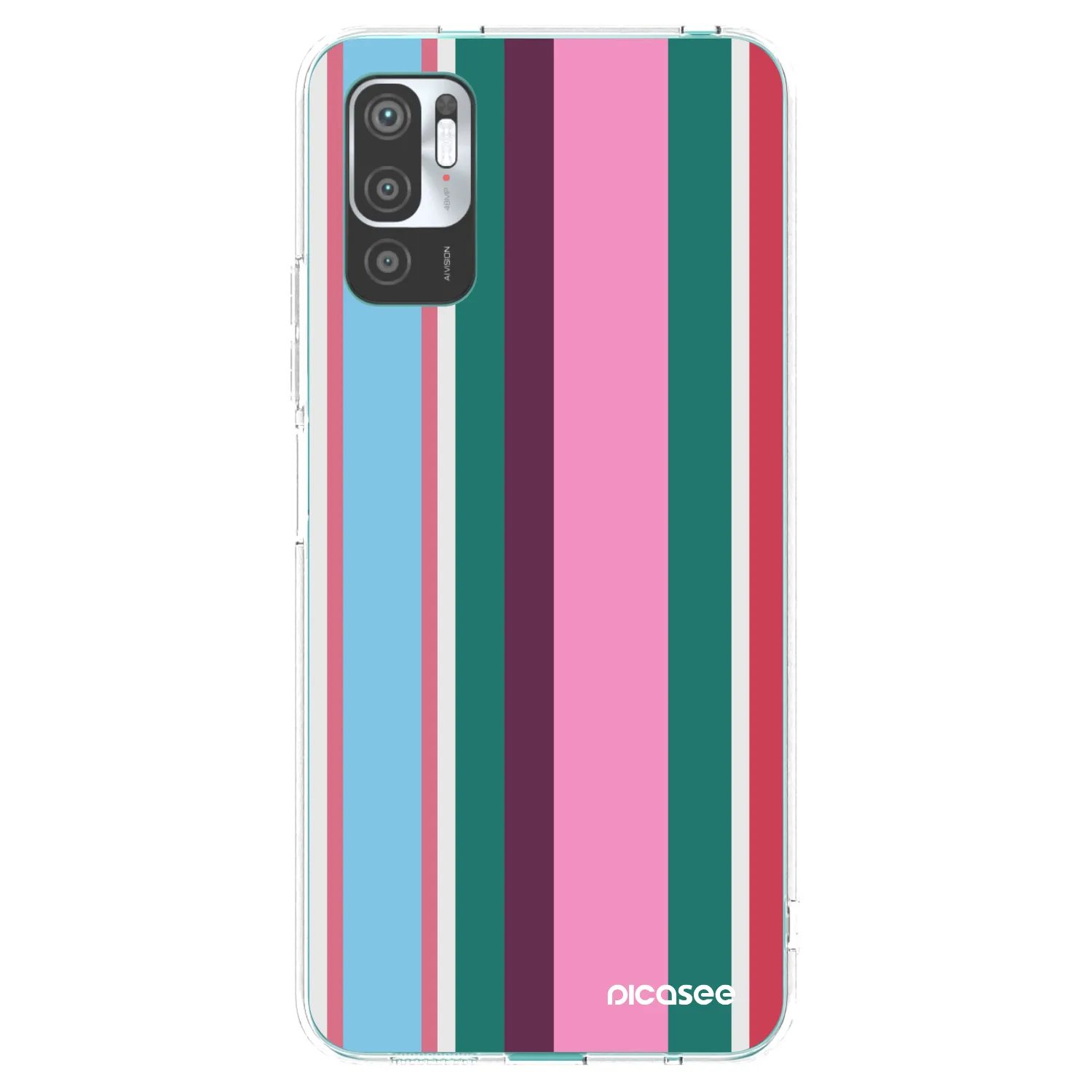 Picasee silikonska prozirna maskica za Xiaomi Redmi Note 10 5G - Cabana club