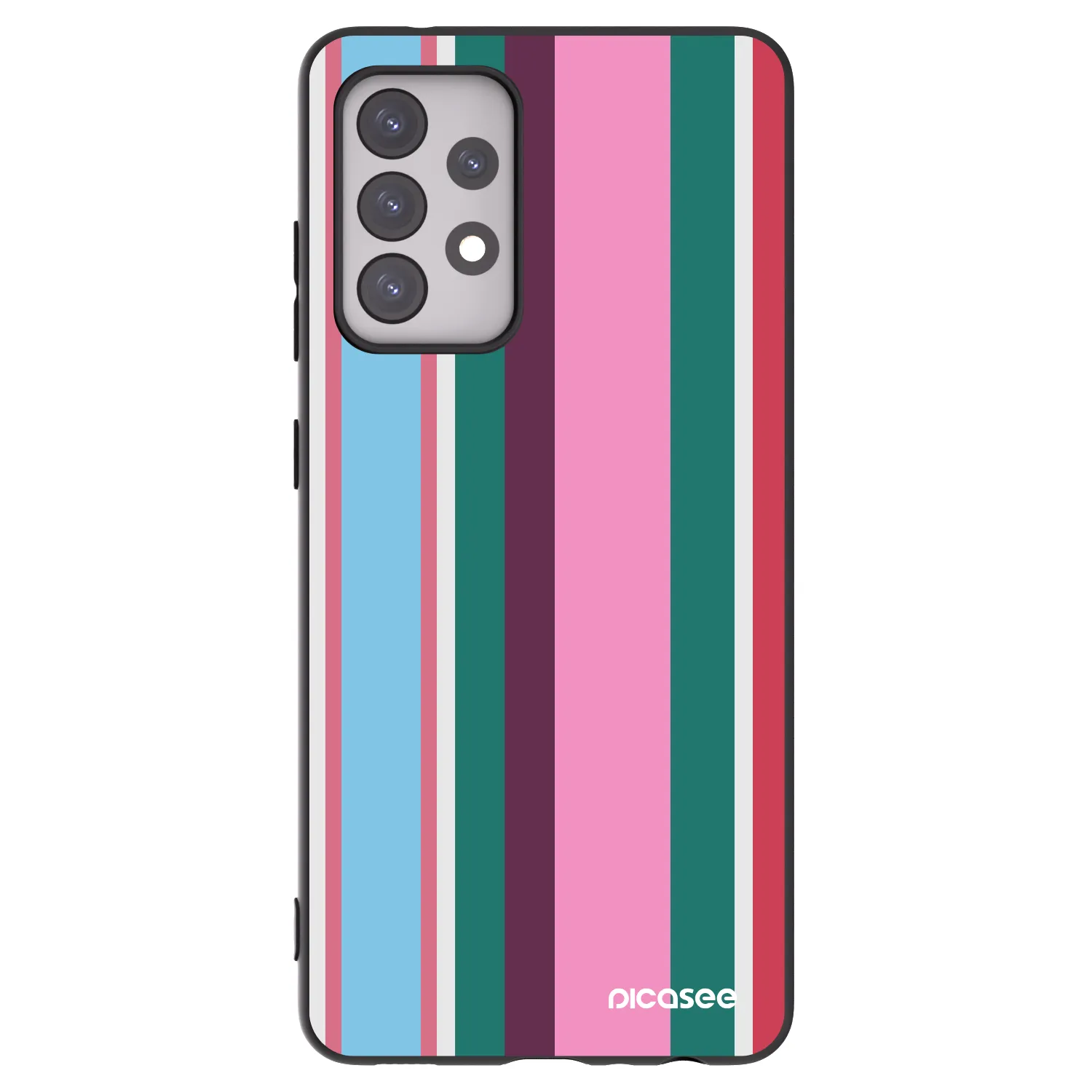 Picasee crna silikonska maskica za Samsung Galaxy A52s 5G A528B - Cabana club