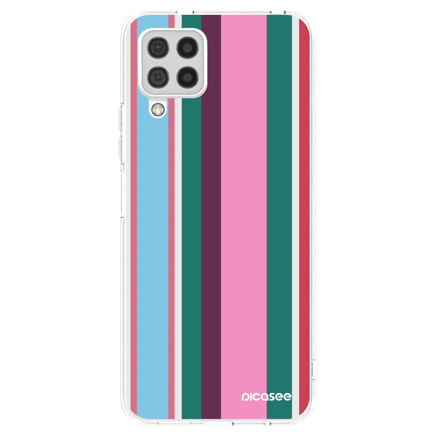 Picasee silikonska prozirna maskica za Samsung Galaxy A22 A225F 4G - Cabana club