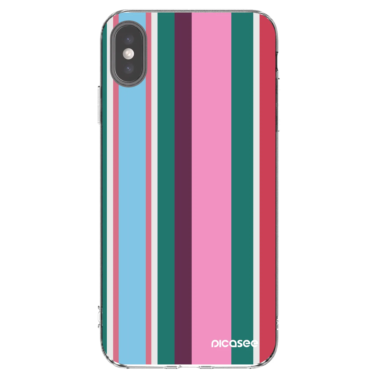 Picasee silikonska prozirna maskica za Apple iPhone XS Max - Cabana club