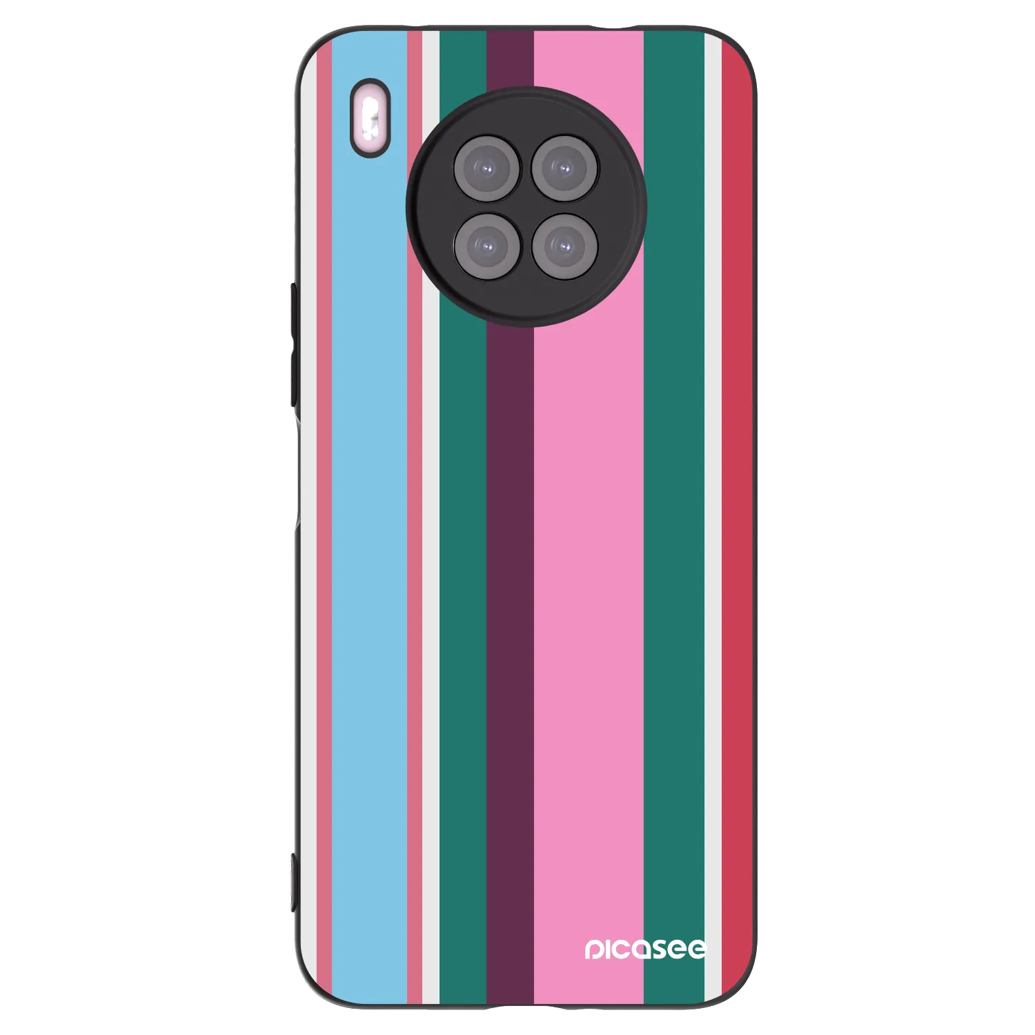 Picasee crna silikonska maskica za Huawei Nova 8i - Cabana club