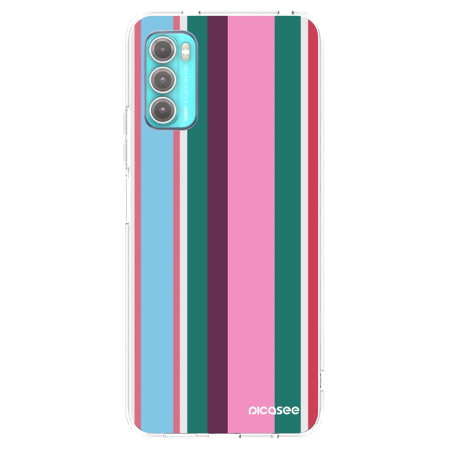 Picasee silikonska prozirna maskica za Motorola Moto G60 - Cabana club